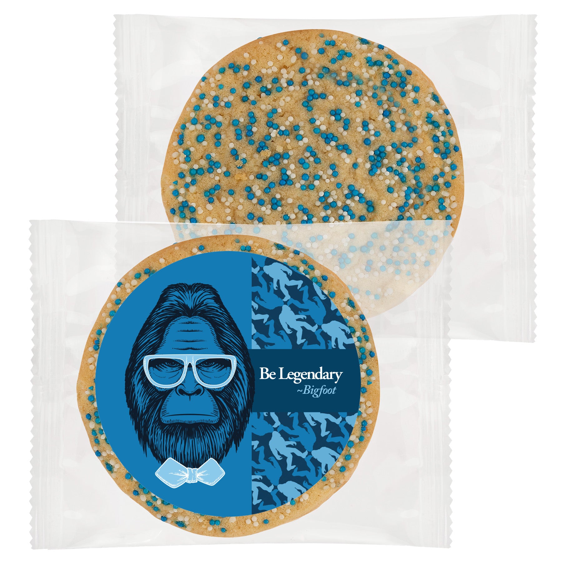 Fresh Baked Cookie - Individually Bagged Sugar w/ Corporate Color™ Nonpareils