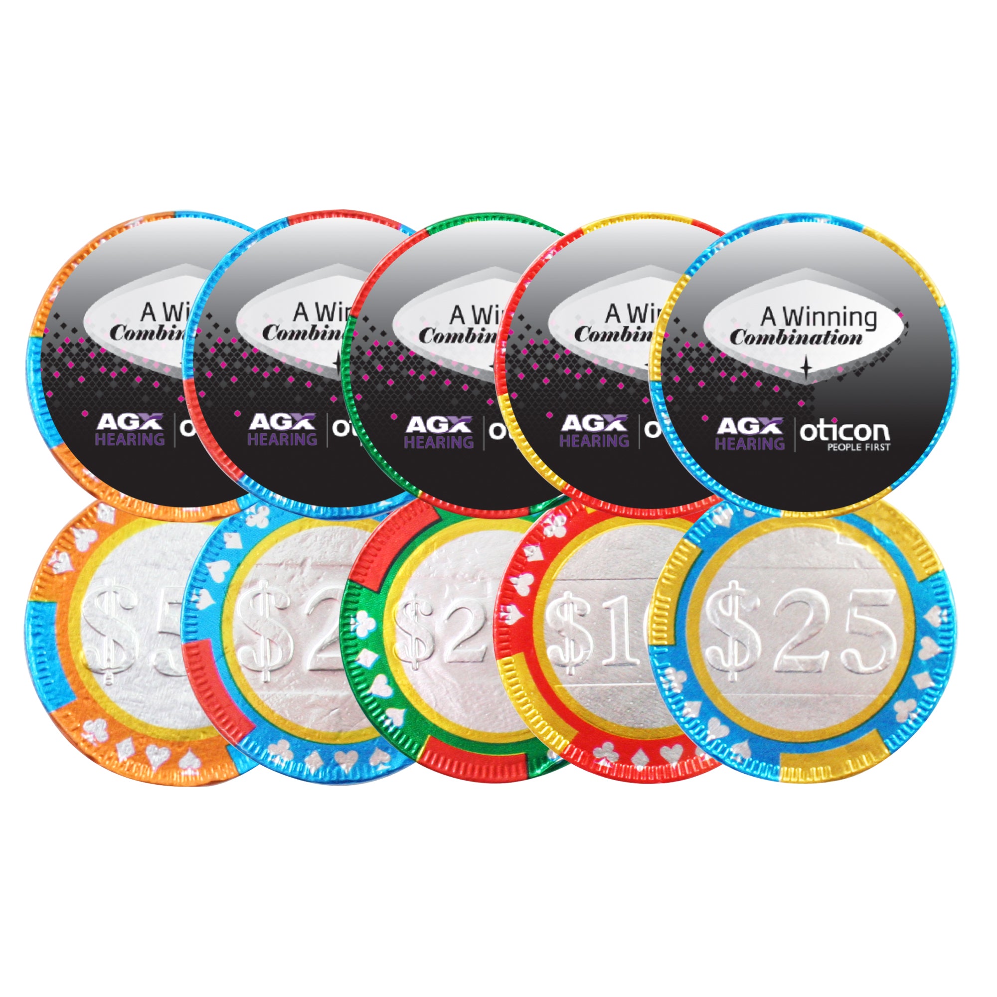 Chocolate Poker Chips