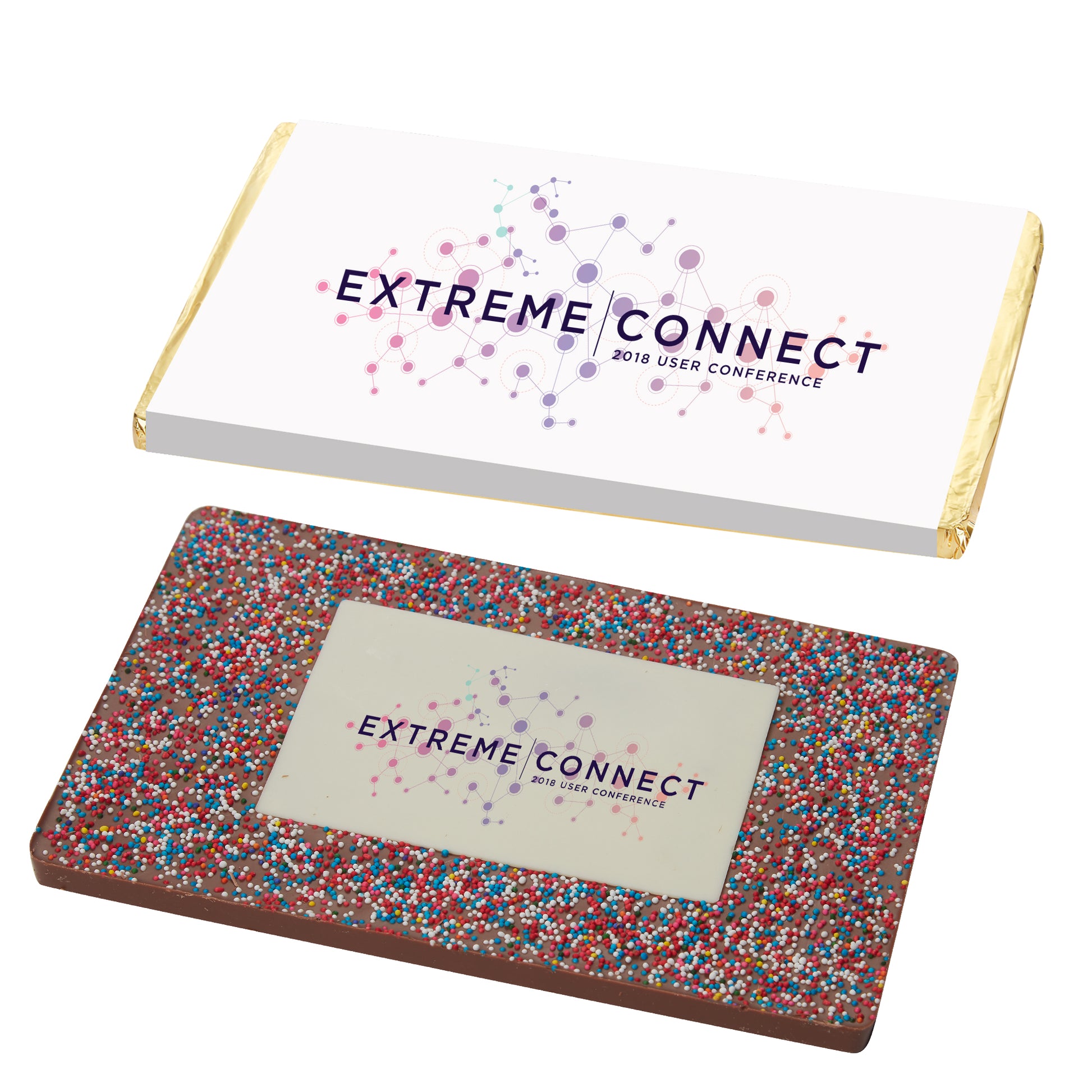 One Pound Custom Belgian Chocolate Bar