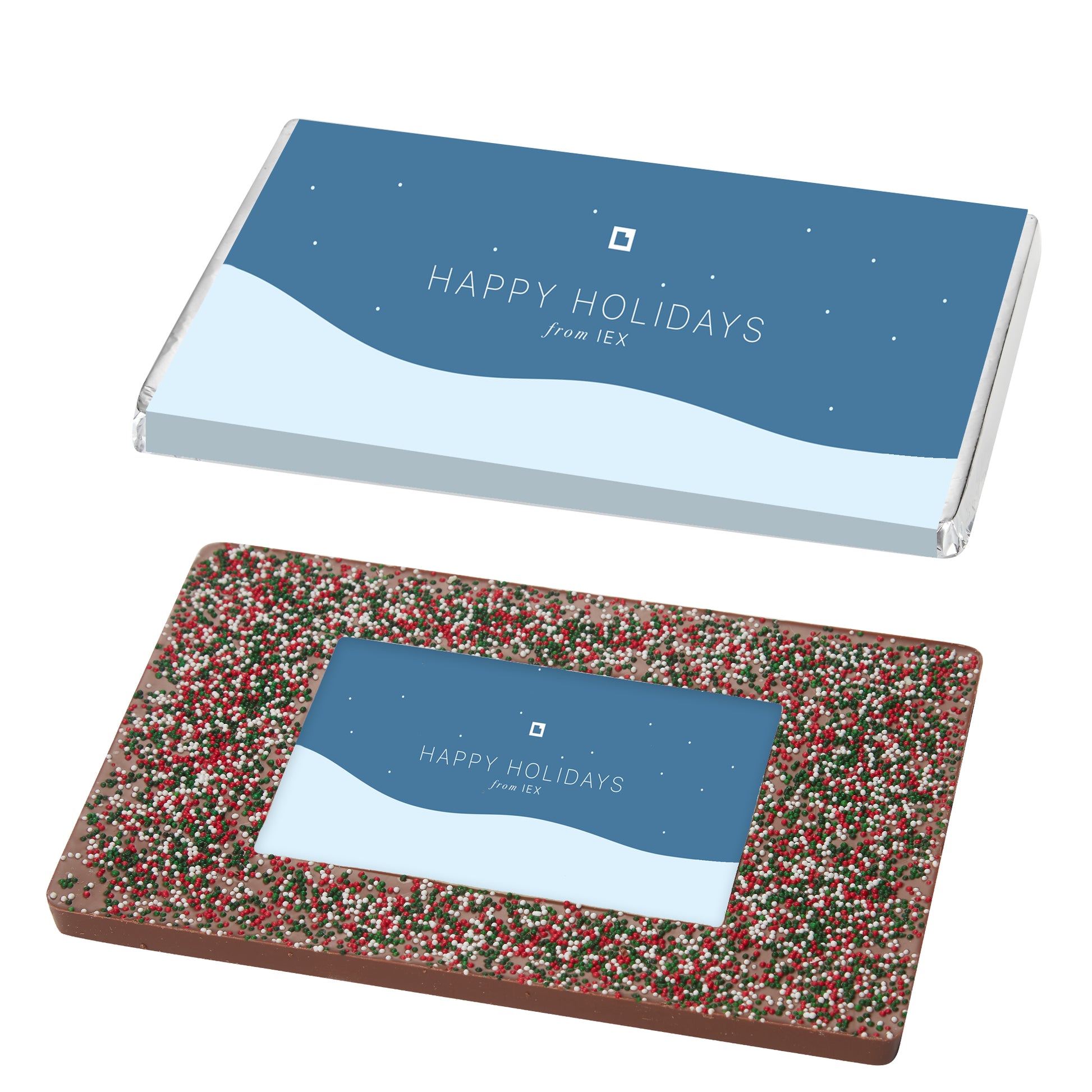 One Pound Custom Belgian Chocolate Bar