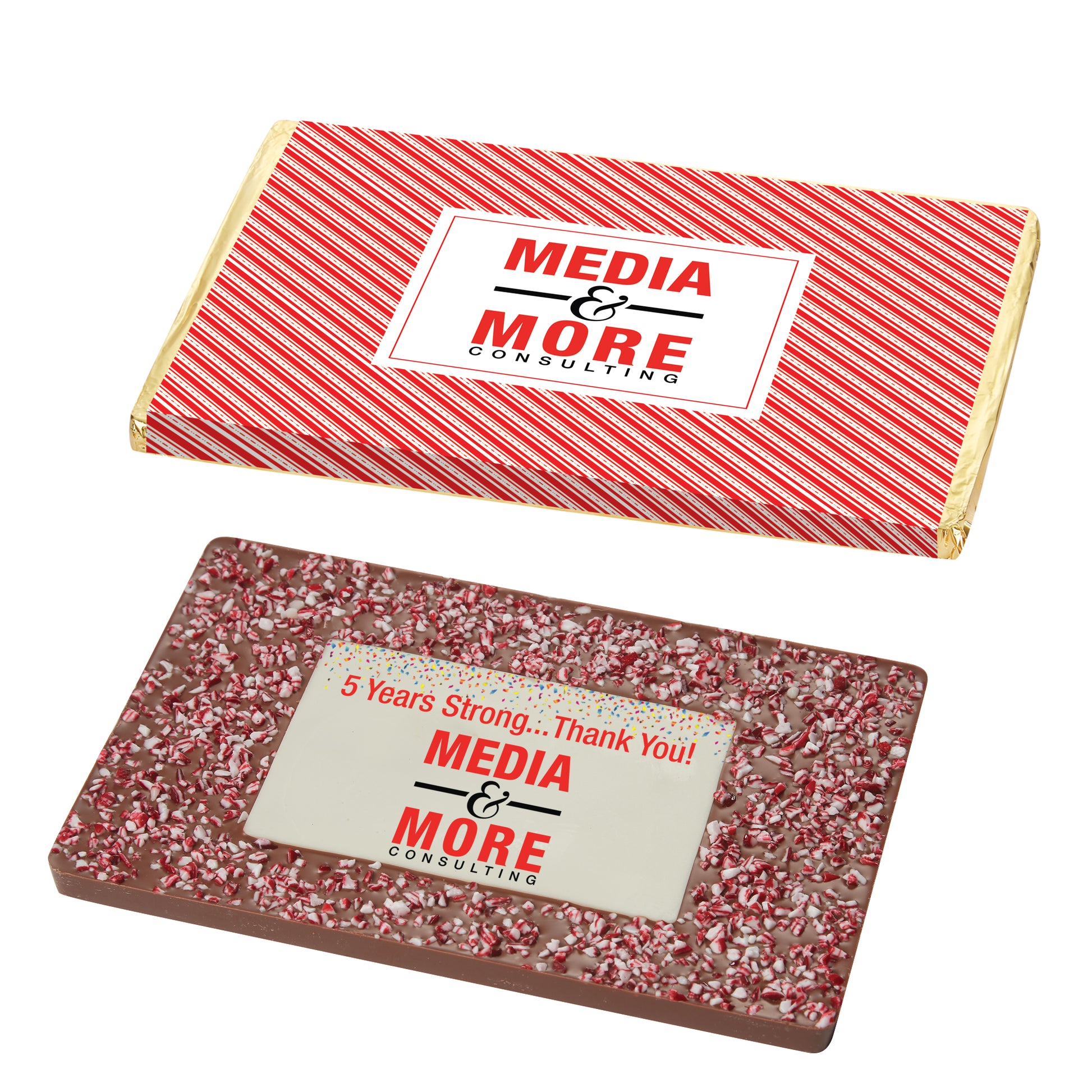 One Pound Custom Belgian Chocolate Bar