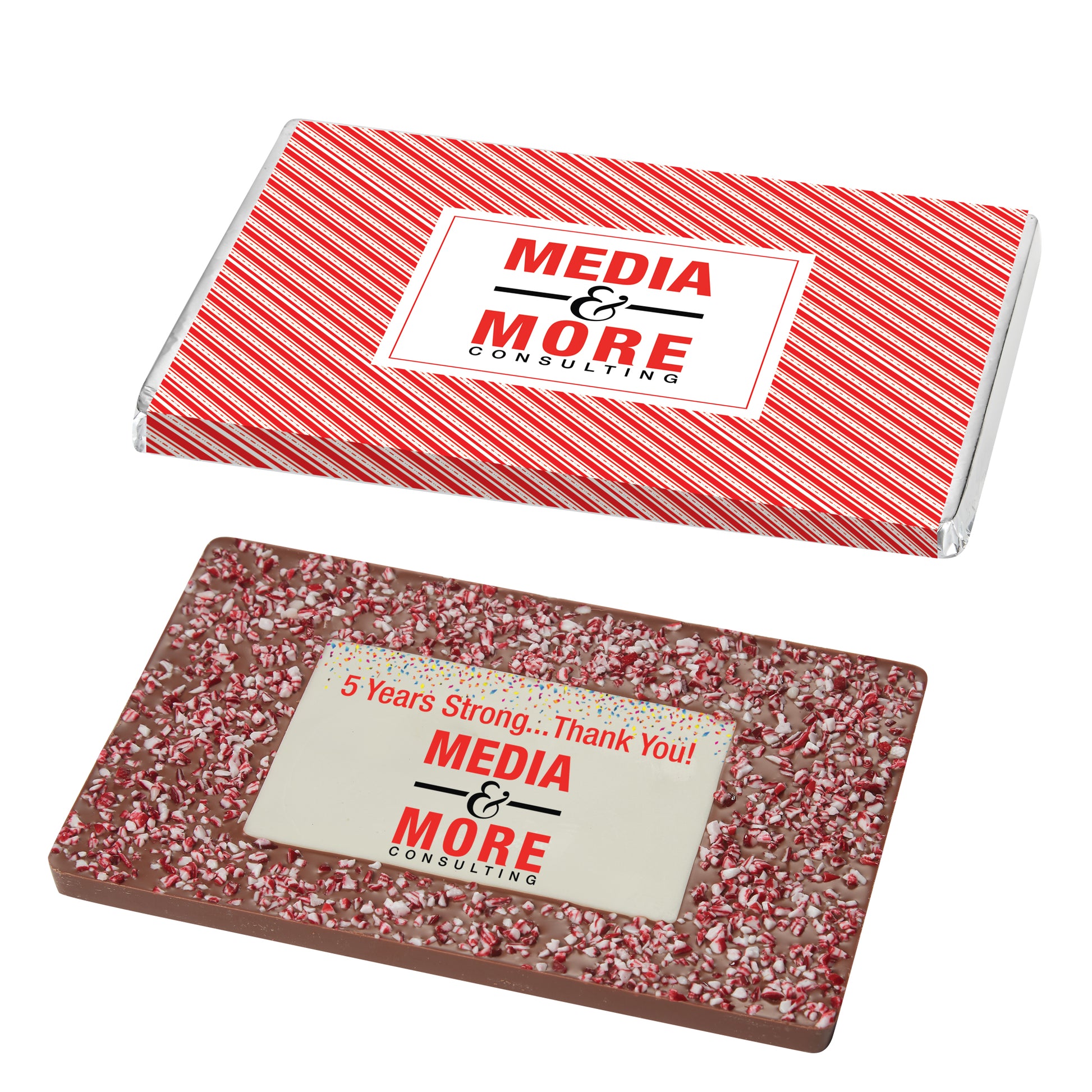 One Pound Custom Belgian Chocolate Bar