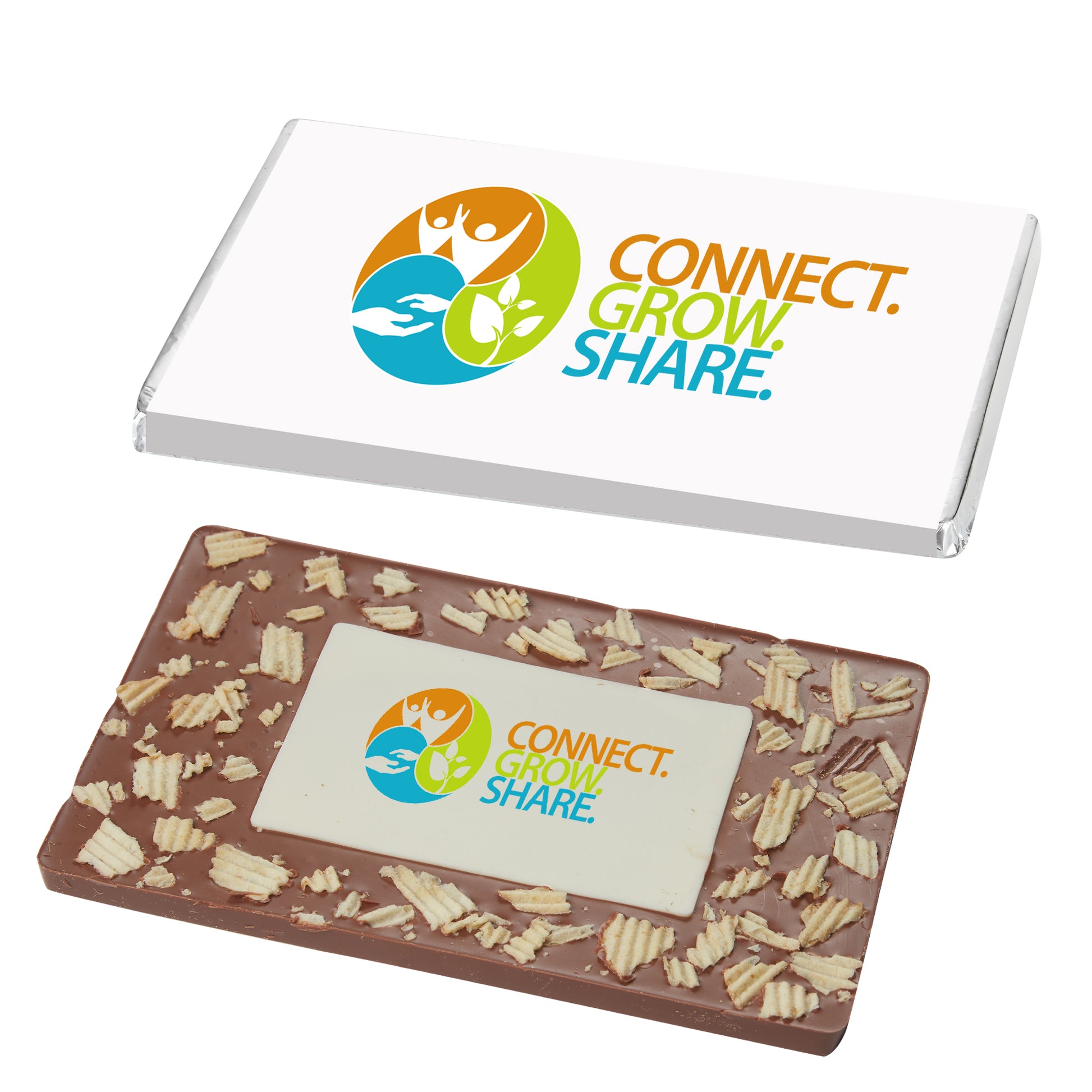 One Pound Custom Belgian Chocolate Bar