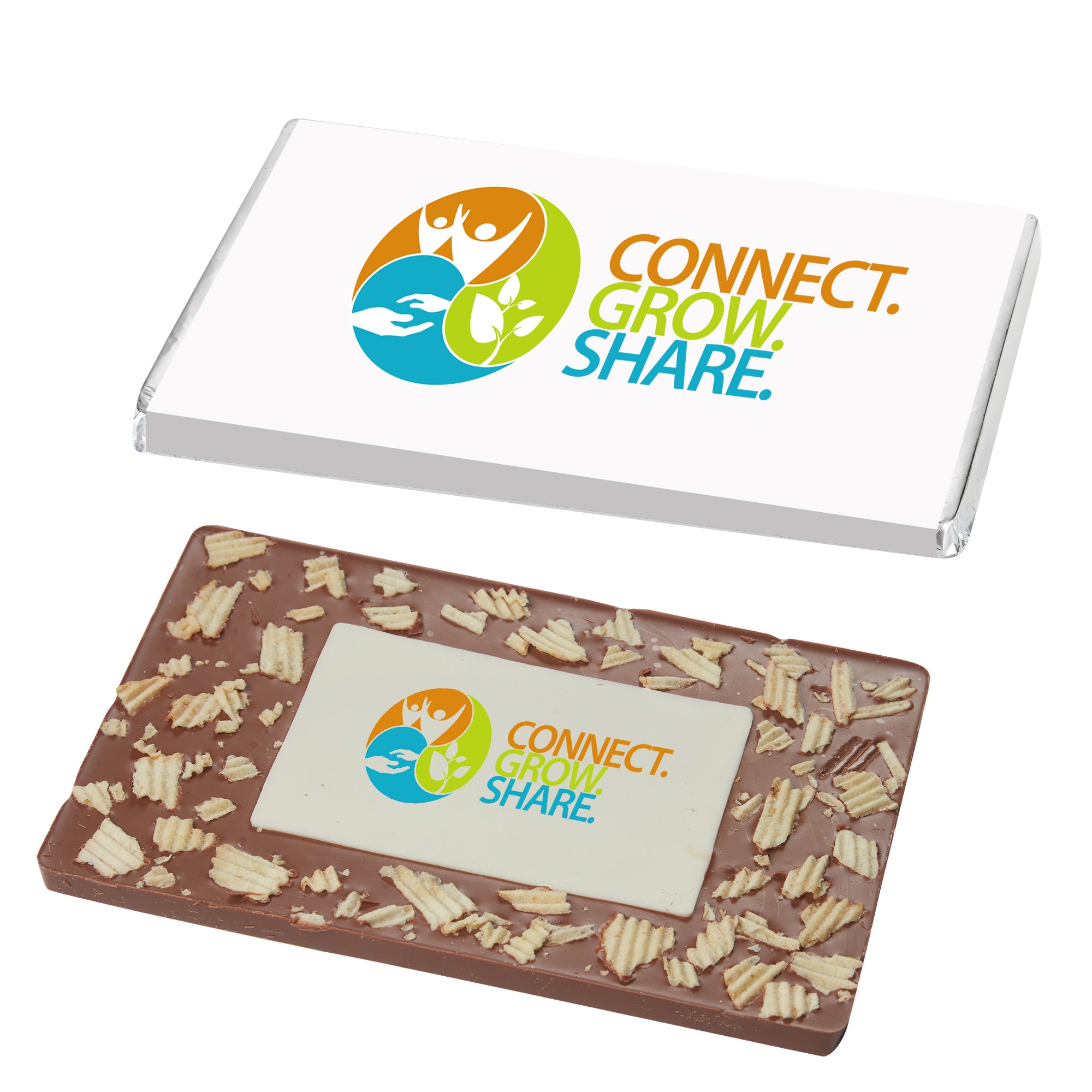 One Pound Custom Belgian Chocolate Bar