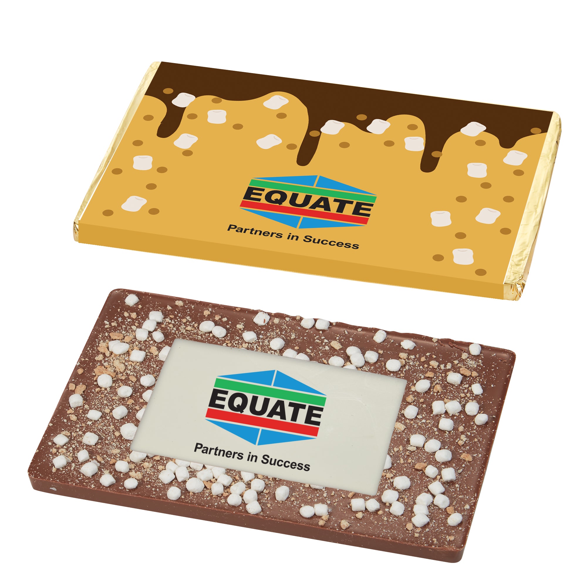 One Pound Custom Belgian Chocolate Bar