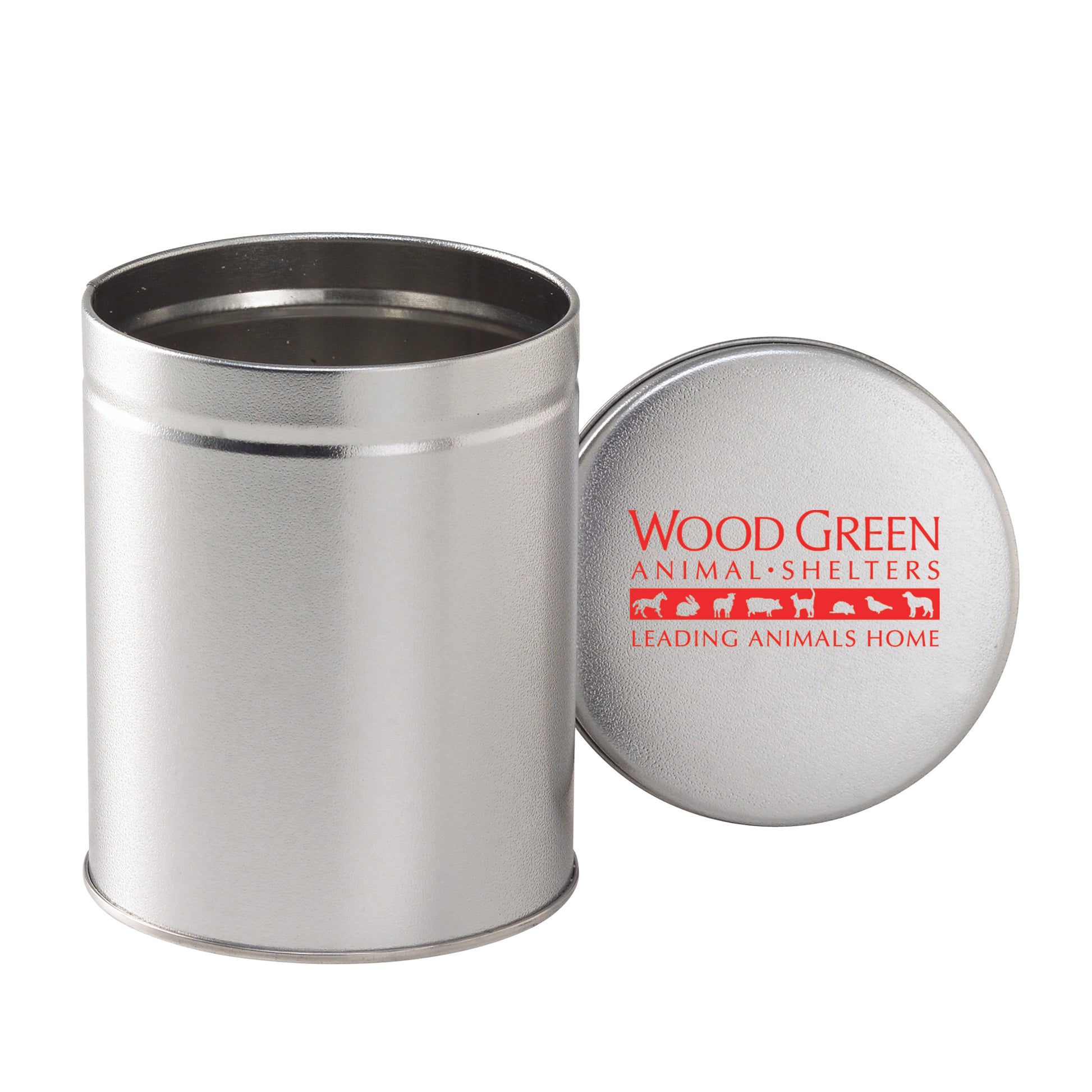 Quart size snack Tin 