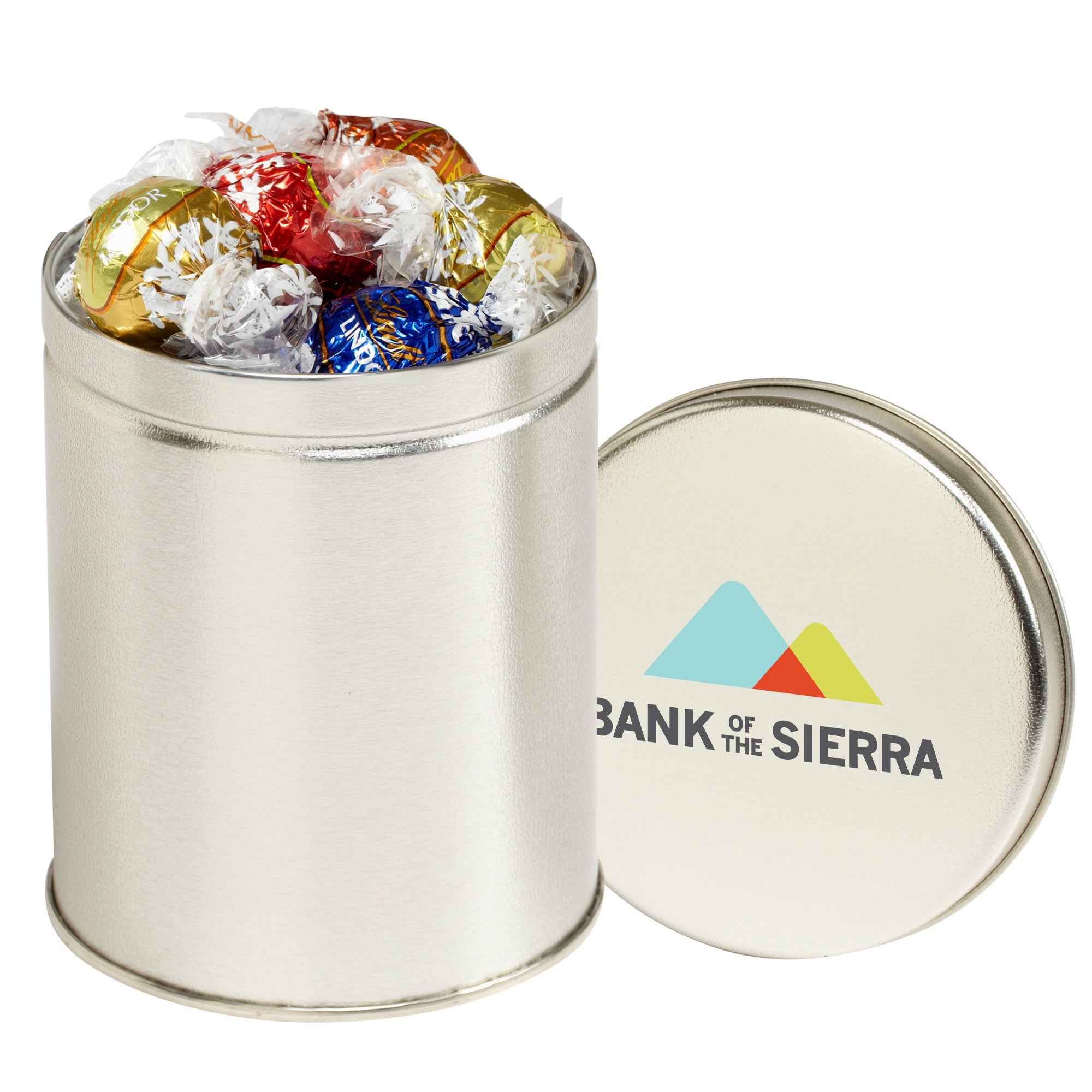 Quart size snack Tin 