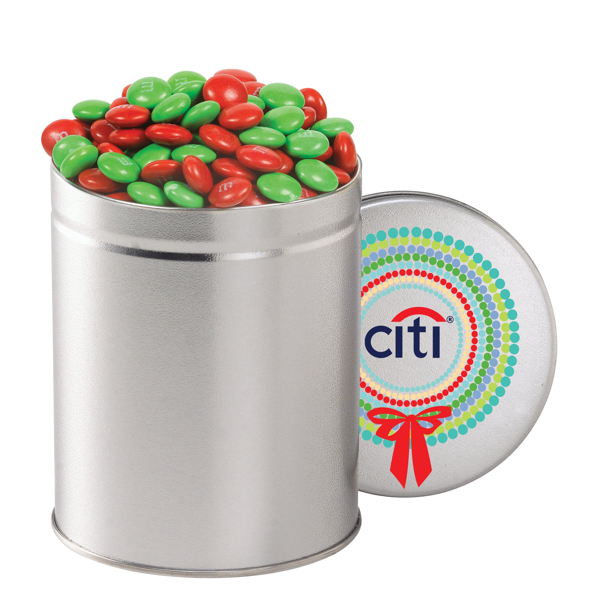Quart size snack Tin 