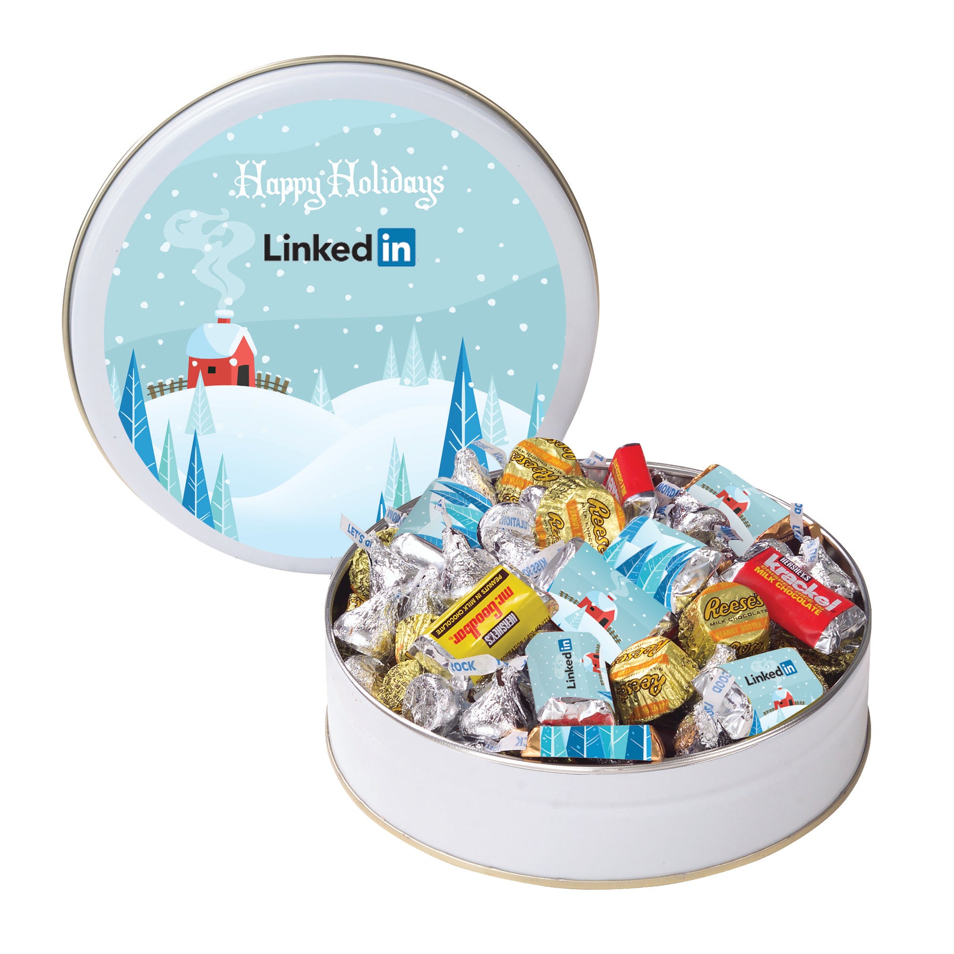 Holiday Custom HERSHEY'S® Everyday Mix Tins
