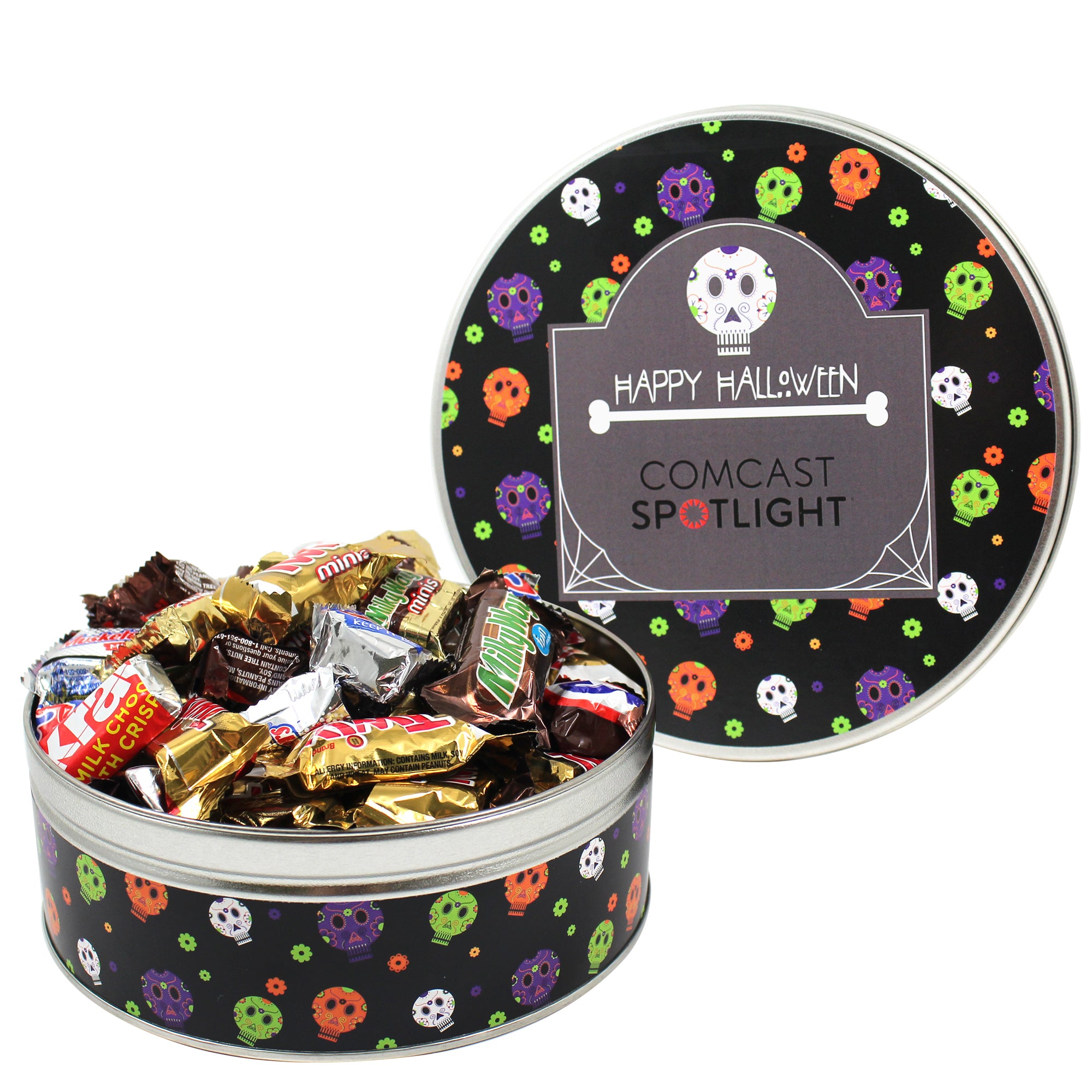Halloween Medium Round Tin