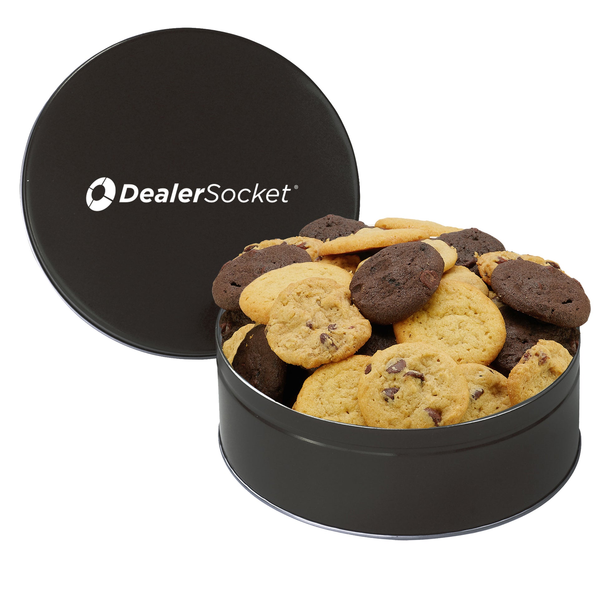 Gourmet Cookie Tin with 2 in. Cookies