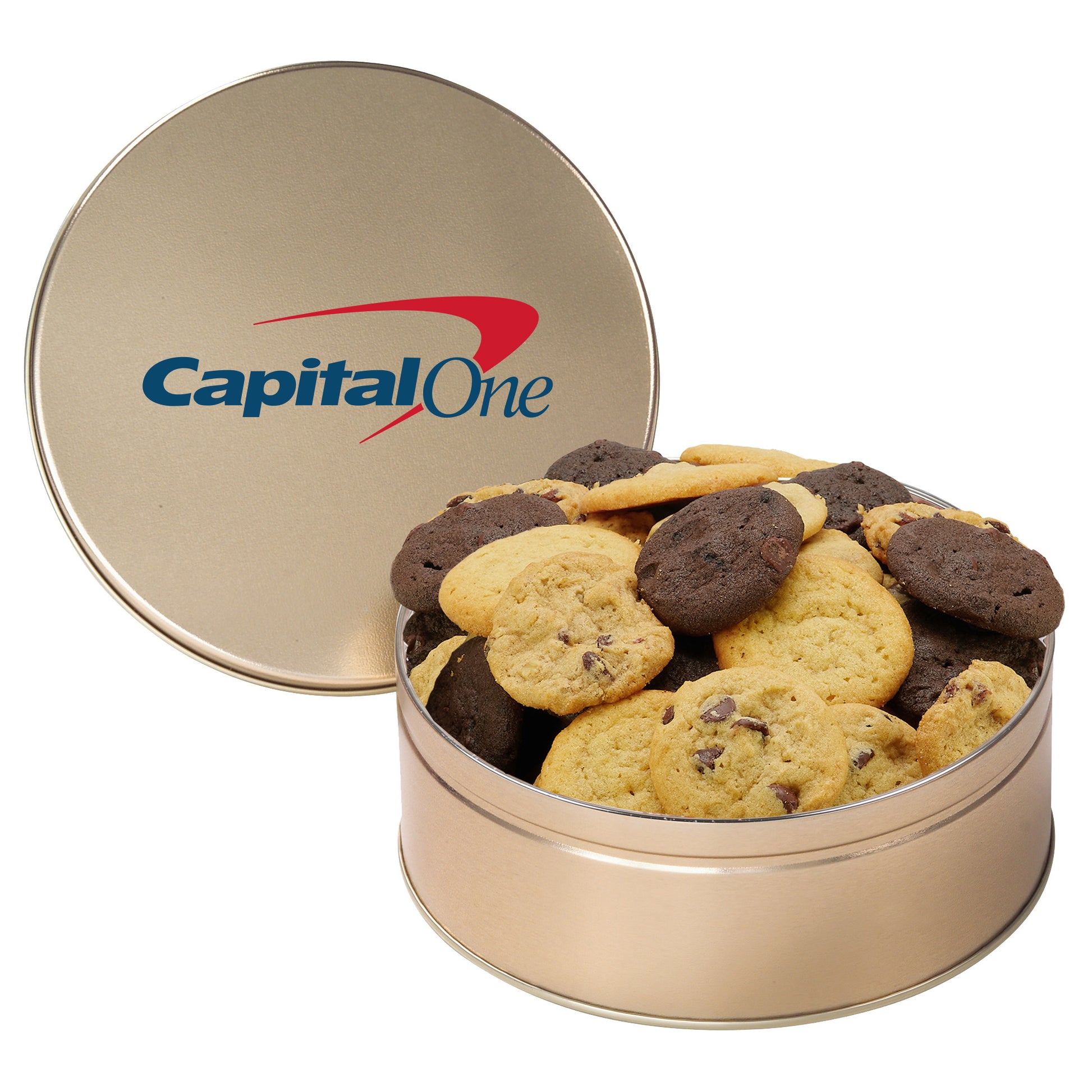 Gourmet Cookie Tin with 2 in. Cookies
