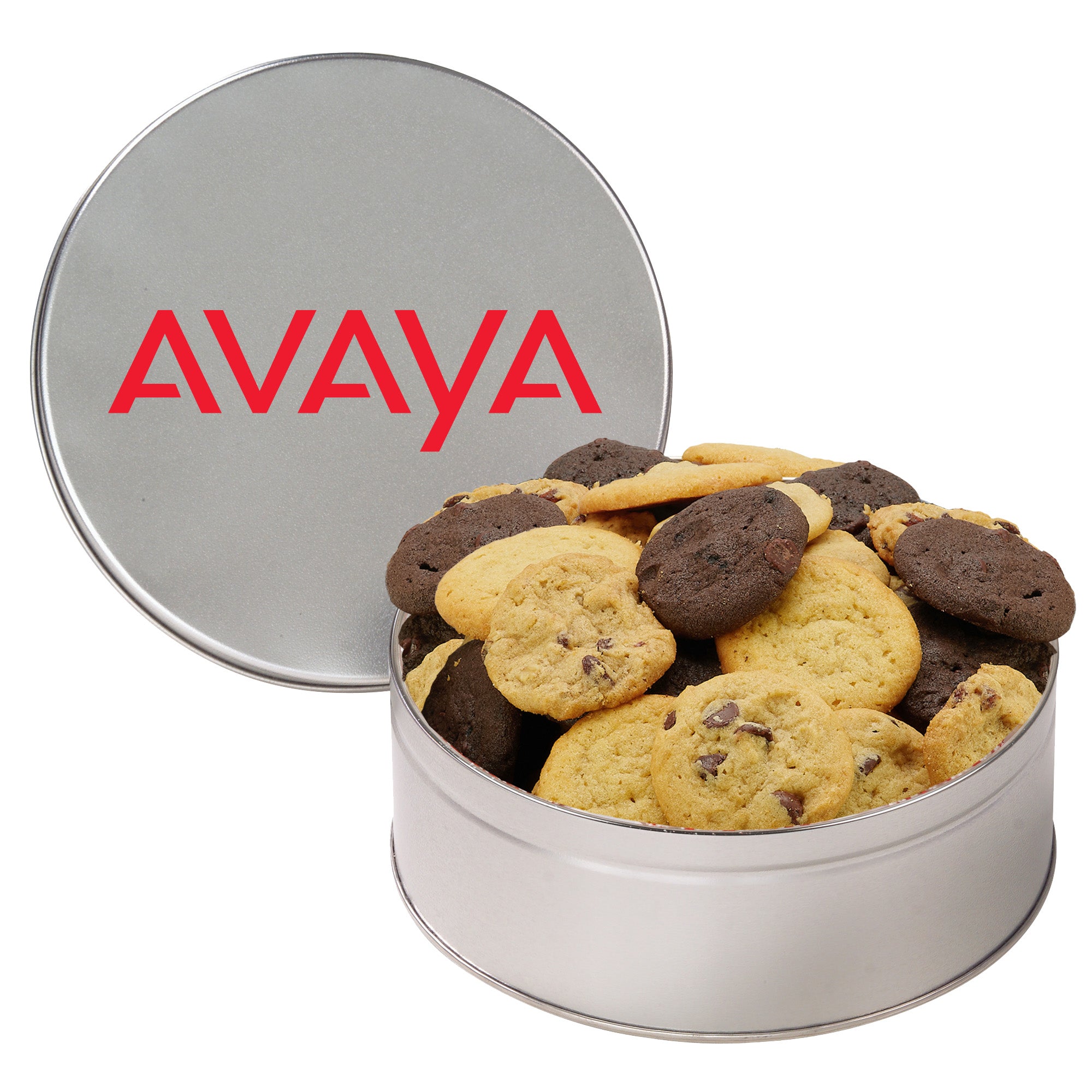 Gourmet Cookie Tin with 2 in. Cookies