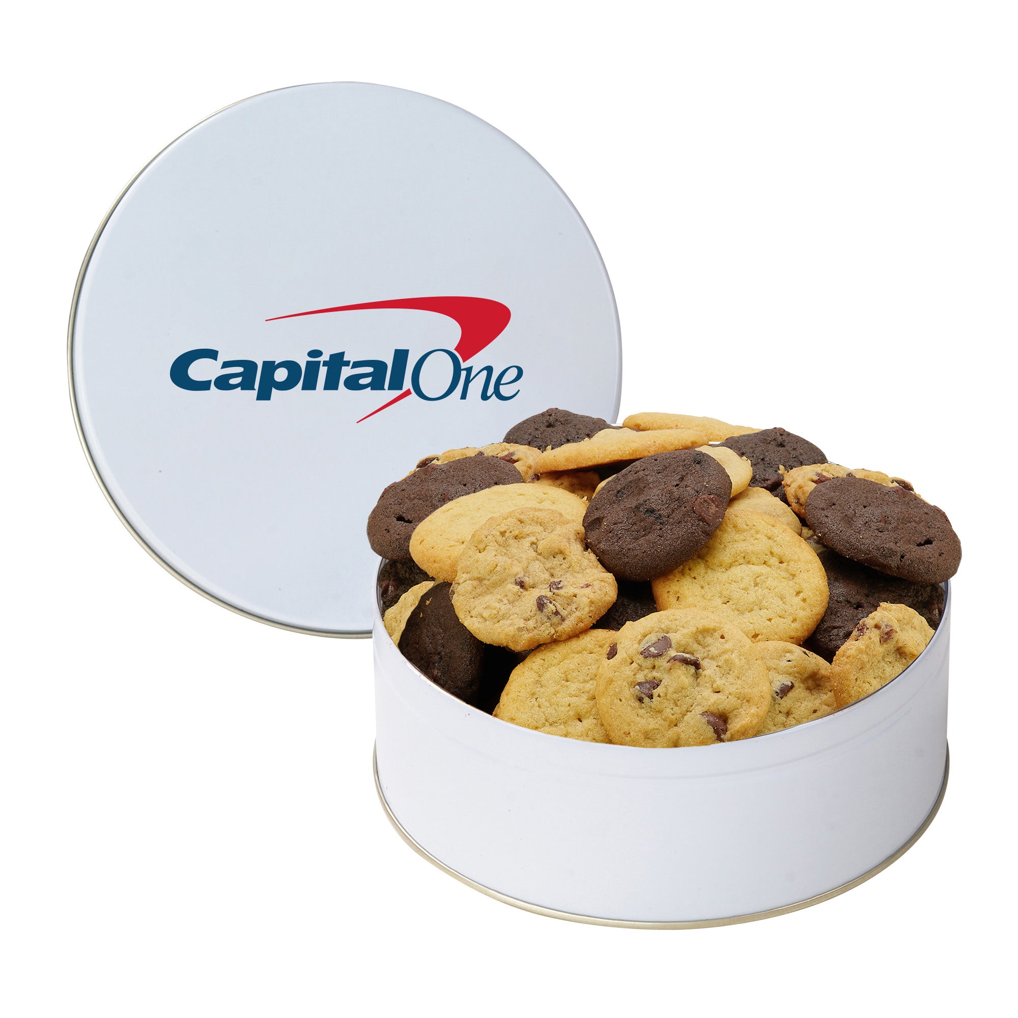 Gourmet Cookie Tin with 2 in. Cookies