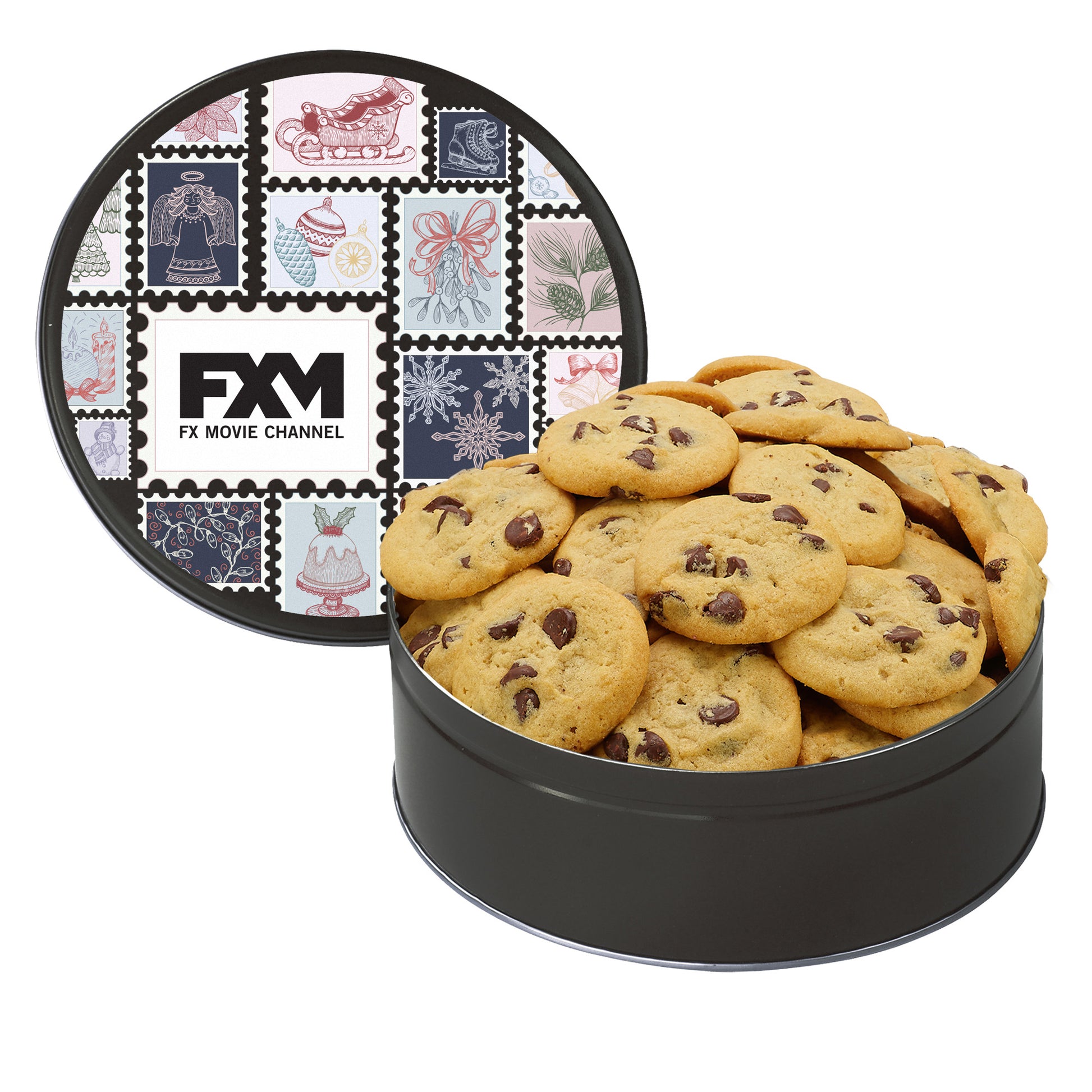 Gourmet Cookie Tin with 2 in. Cookies