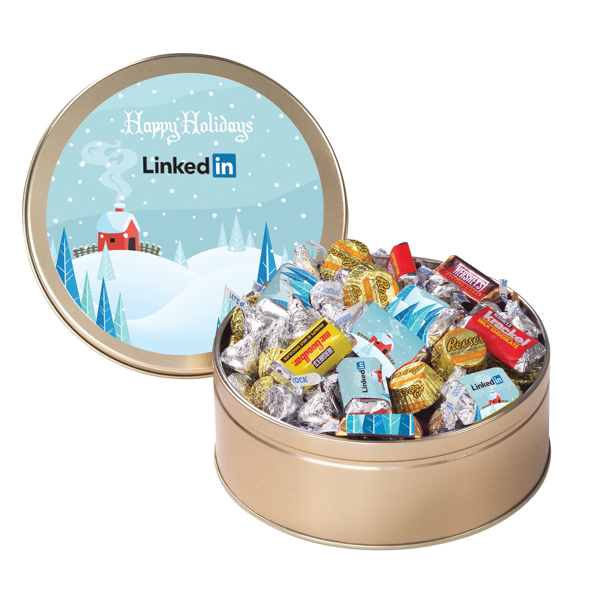 Holiday Custom HERSHEY'S® Everyday Mix Tins