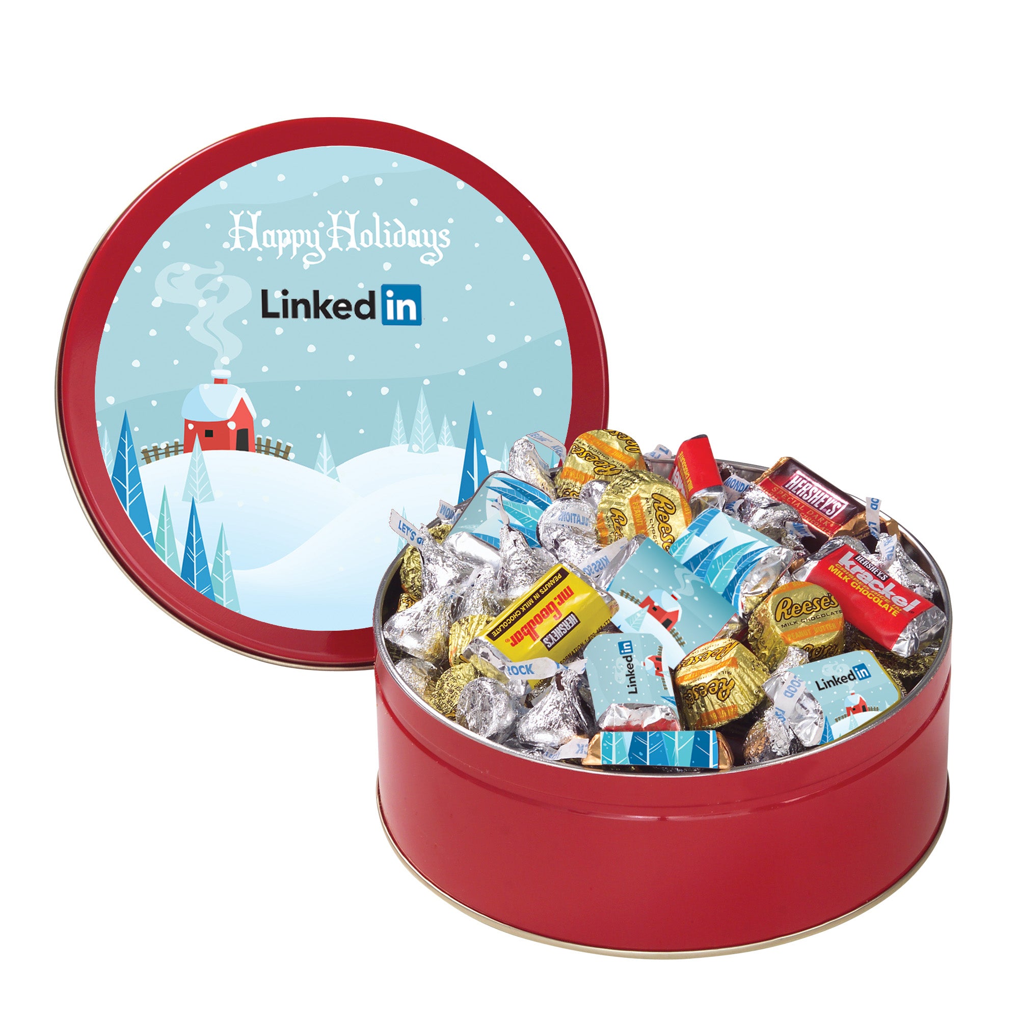 Holiday Custom HERSHEY'S® Everyday Mix Tins