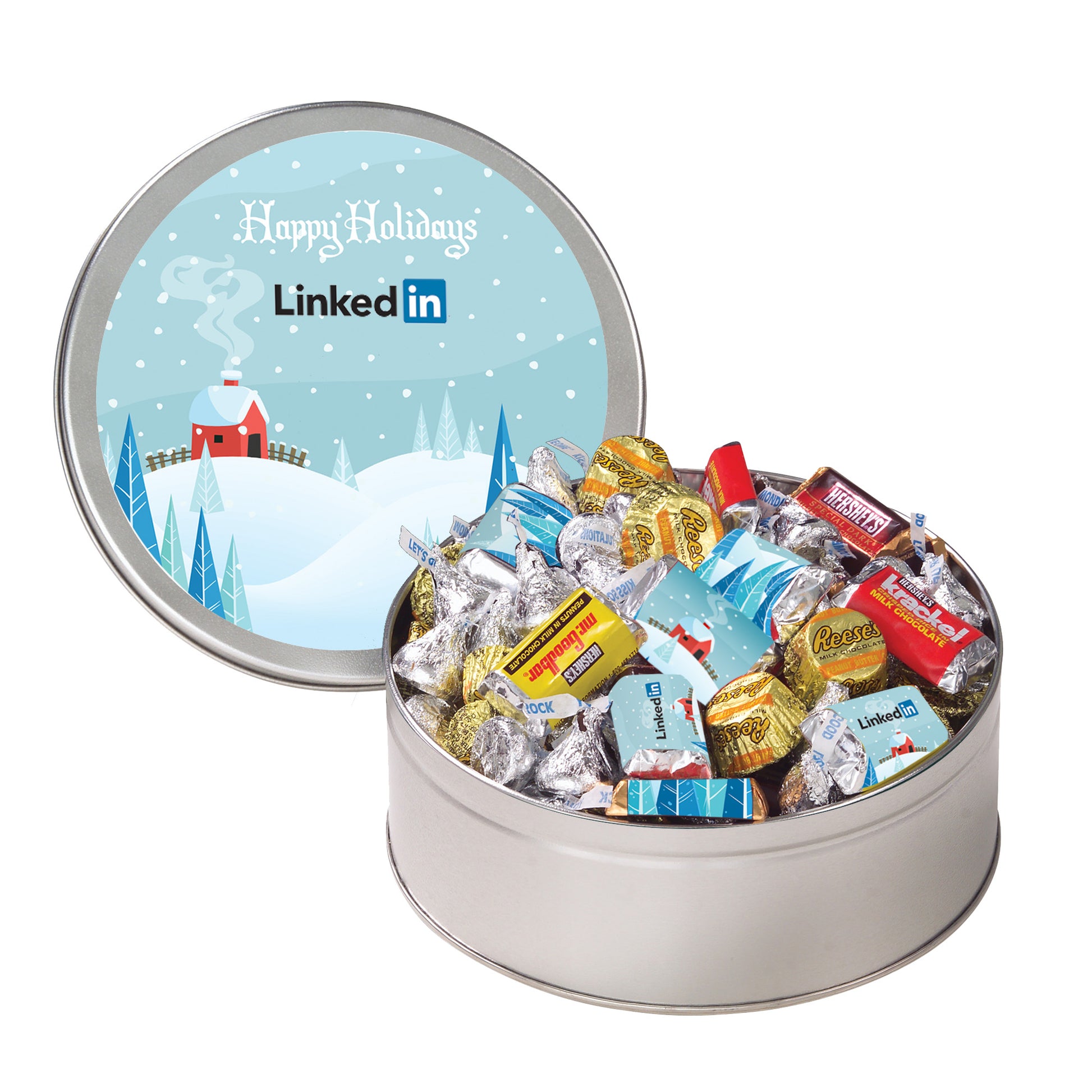 Holiday Custom HERSHEY'S® Everyday Mix Tins
