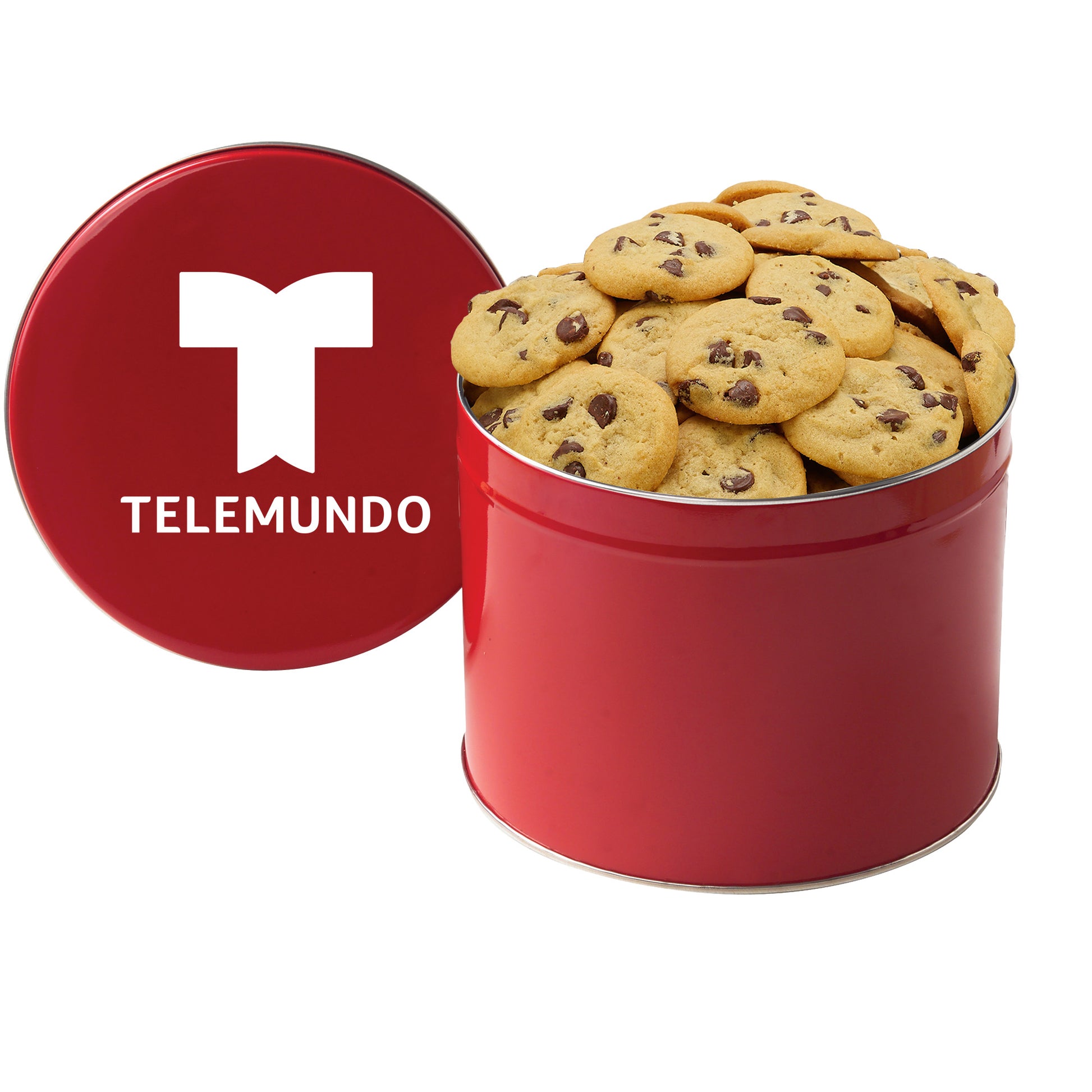 Gallon Cookie Tin with 2 in. Cookies