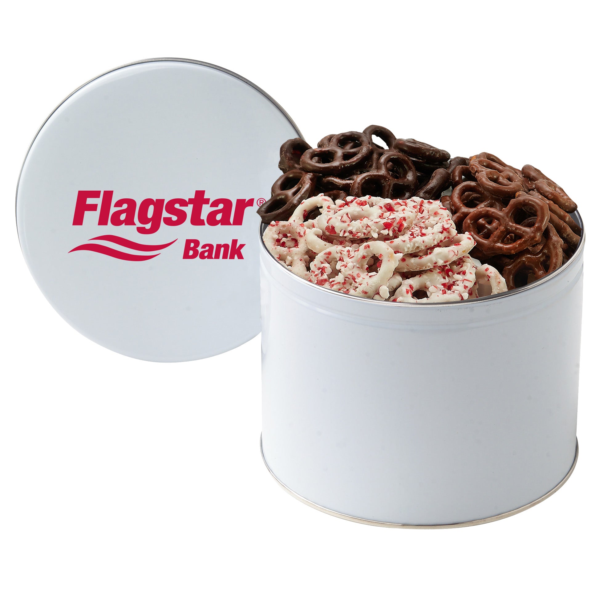 3 Way Chocolate Pretzel Tin
