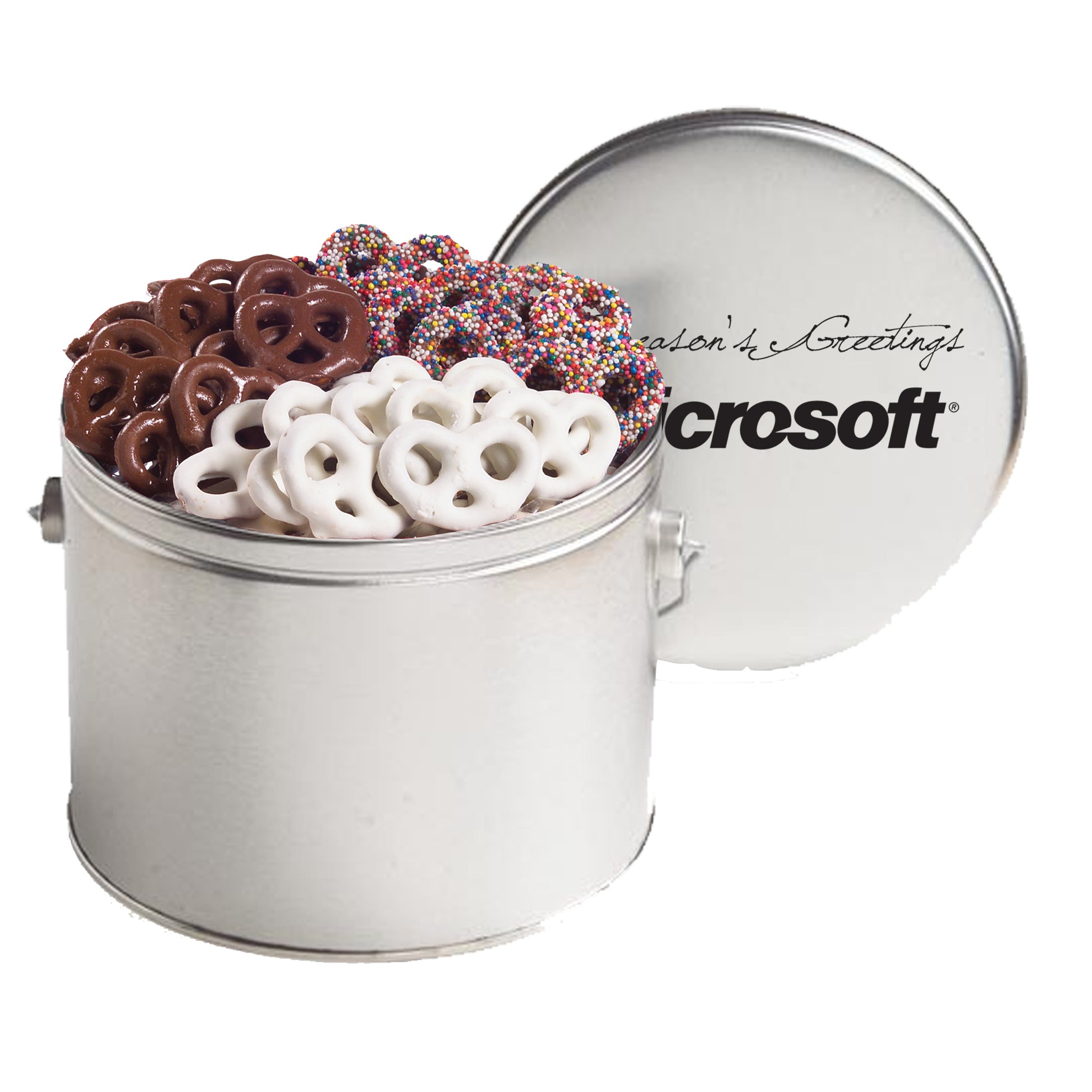 3 Way Chocolate Pretzel Tin