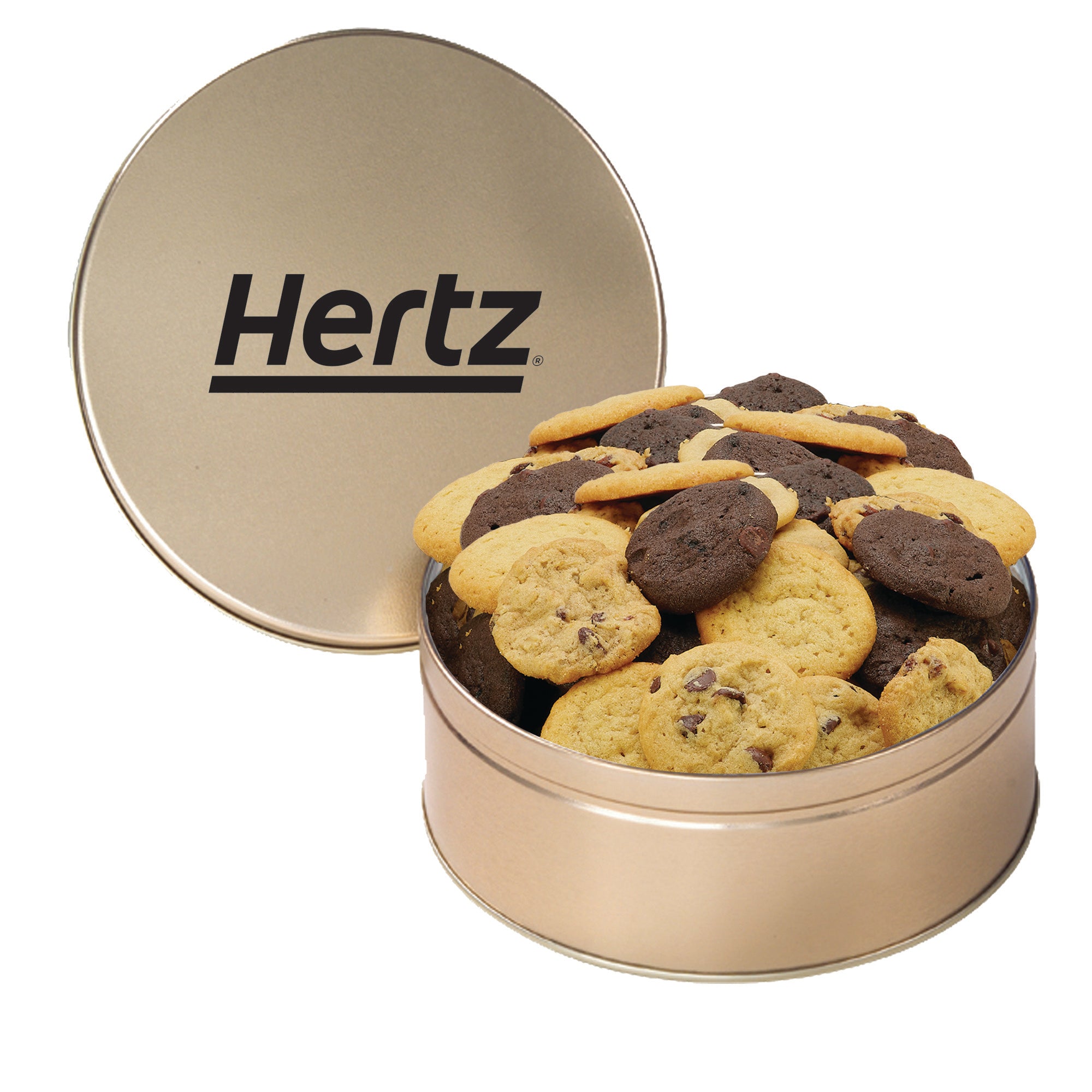 Gourmet Cookie Tin with 2 in. Cookies