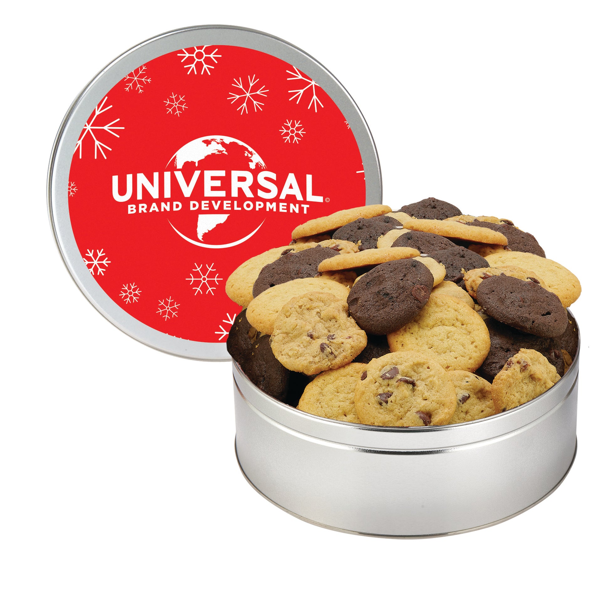 Gourmet Cookie Tin with 2 in. Cookies