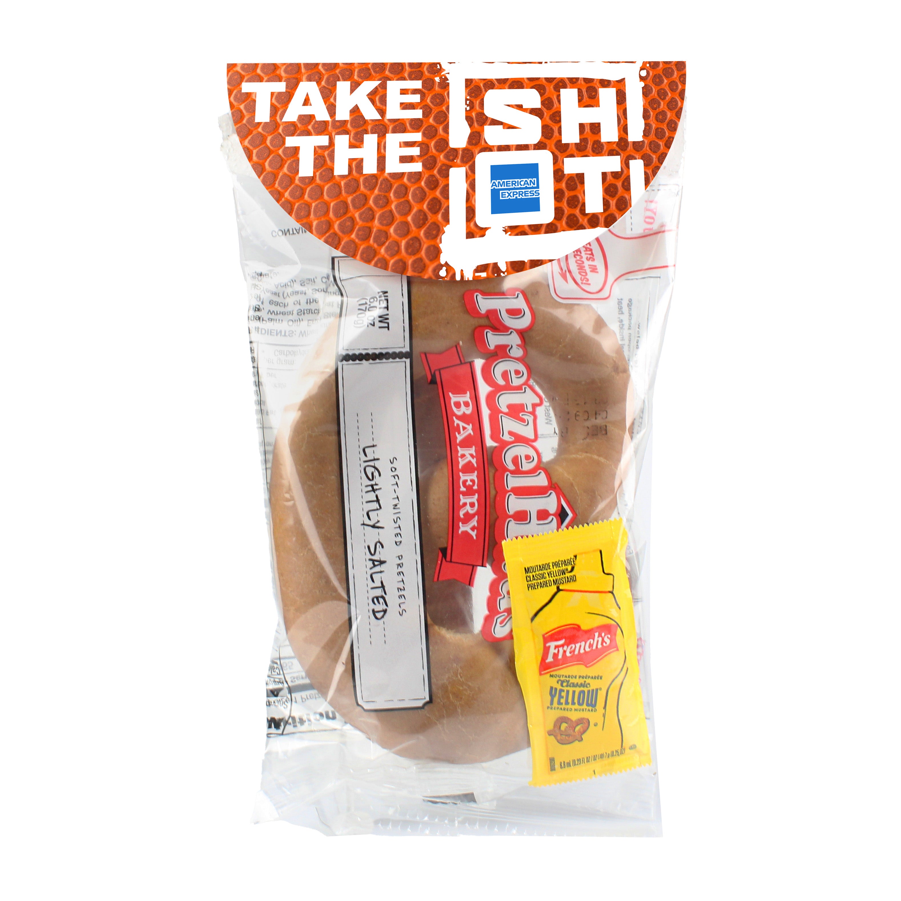 Basketball Soft Pretzel Header Bag