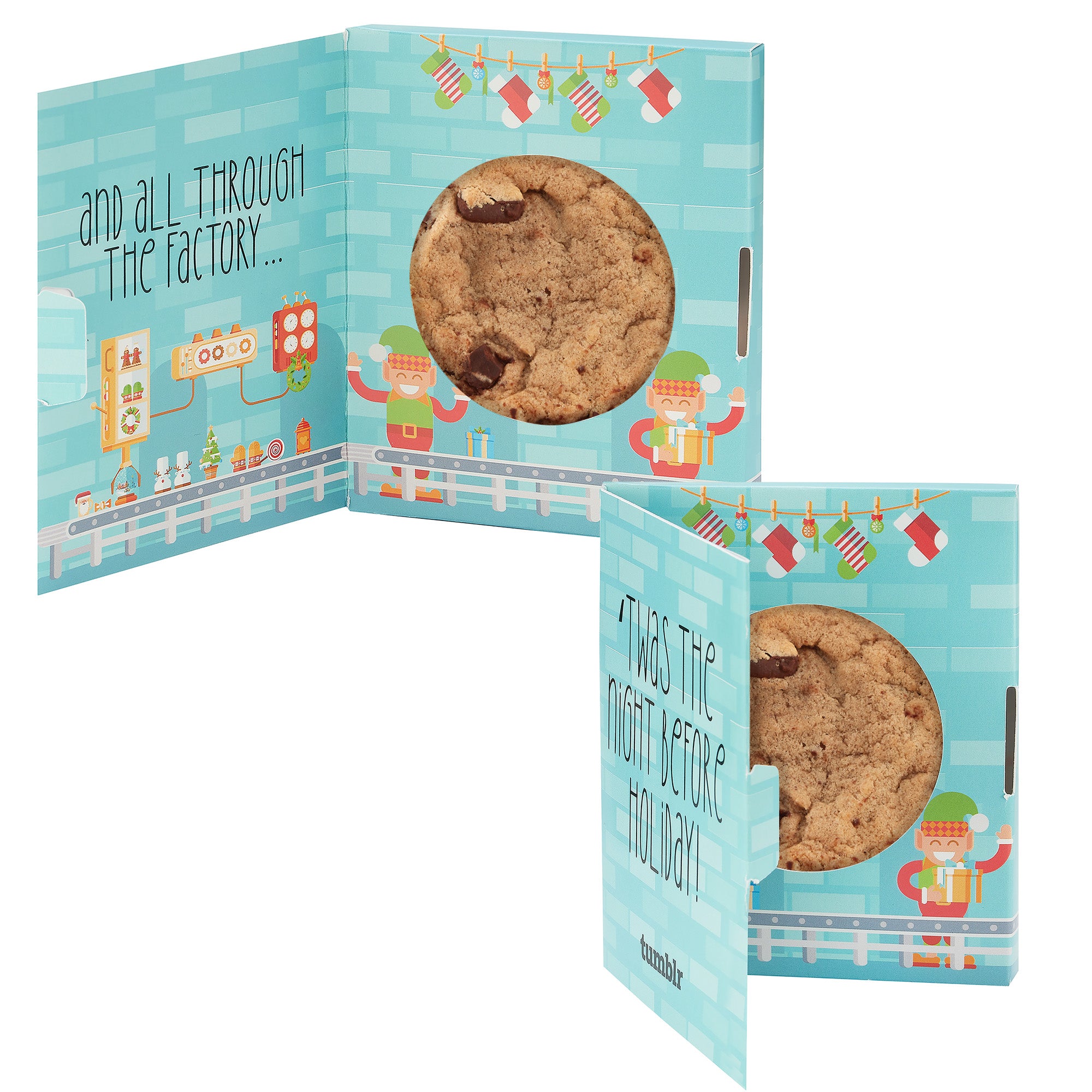 Holiday Storybook Box with Gourmet Cookie