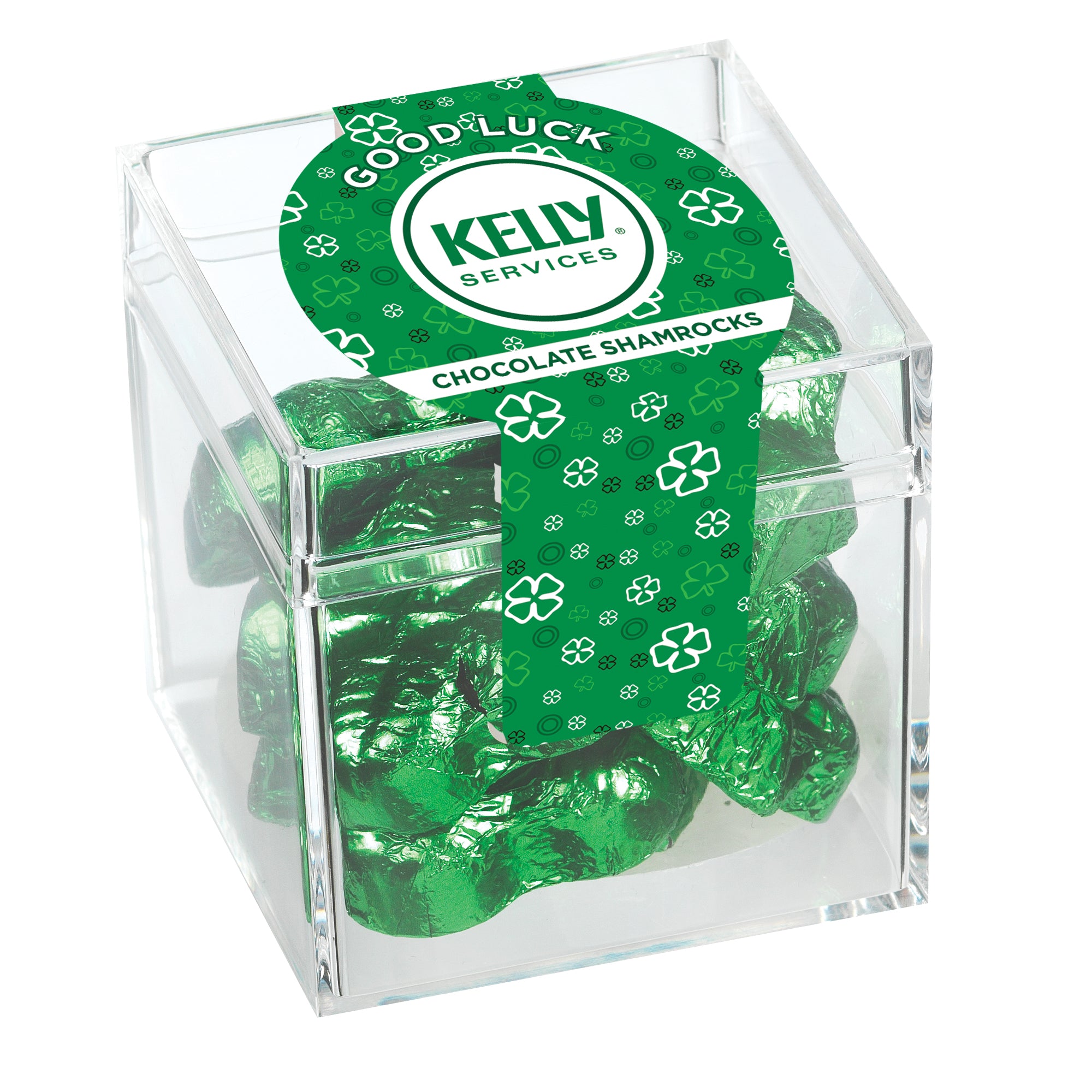 St. Patrick's Day Four Leaf Clover Box