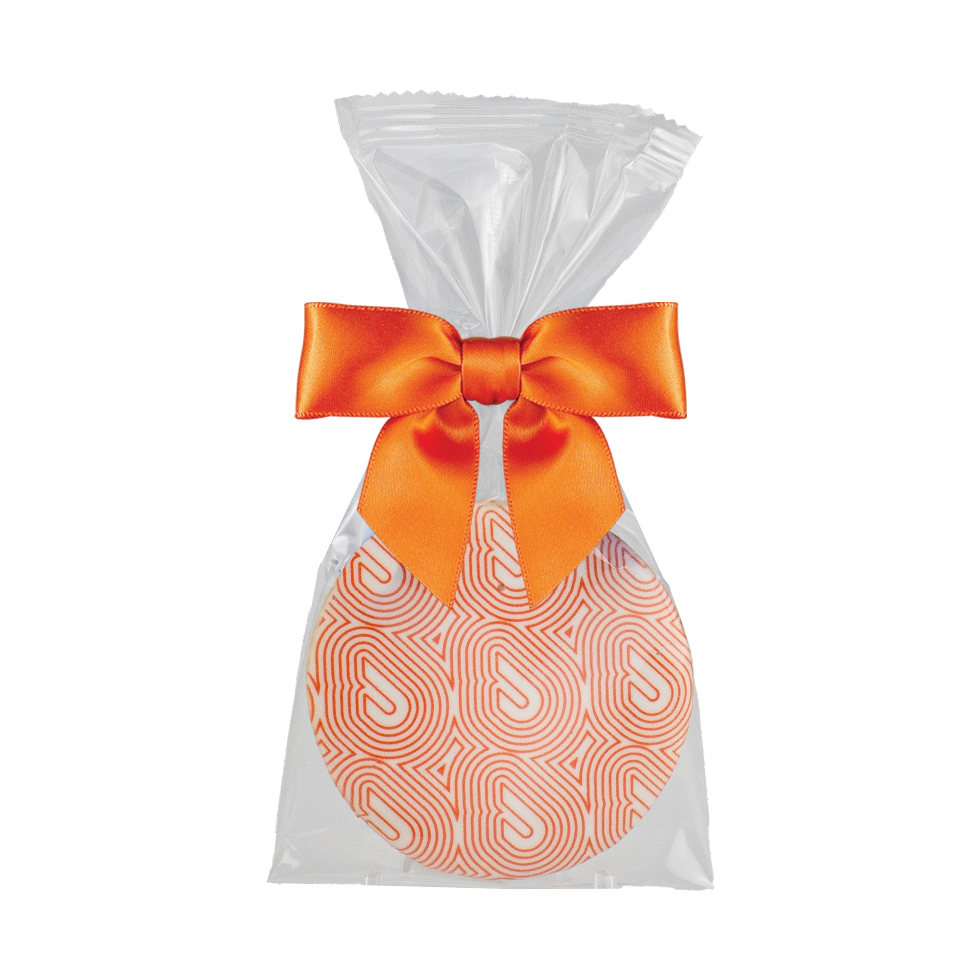 Iced Shortbread Cookie in Bow Bag