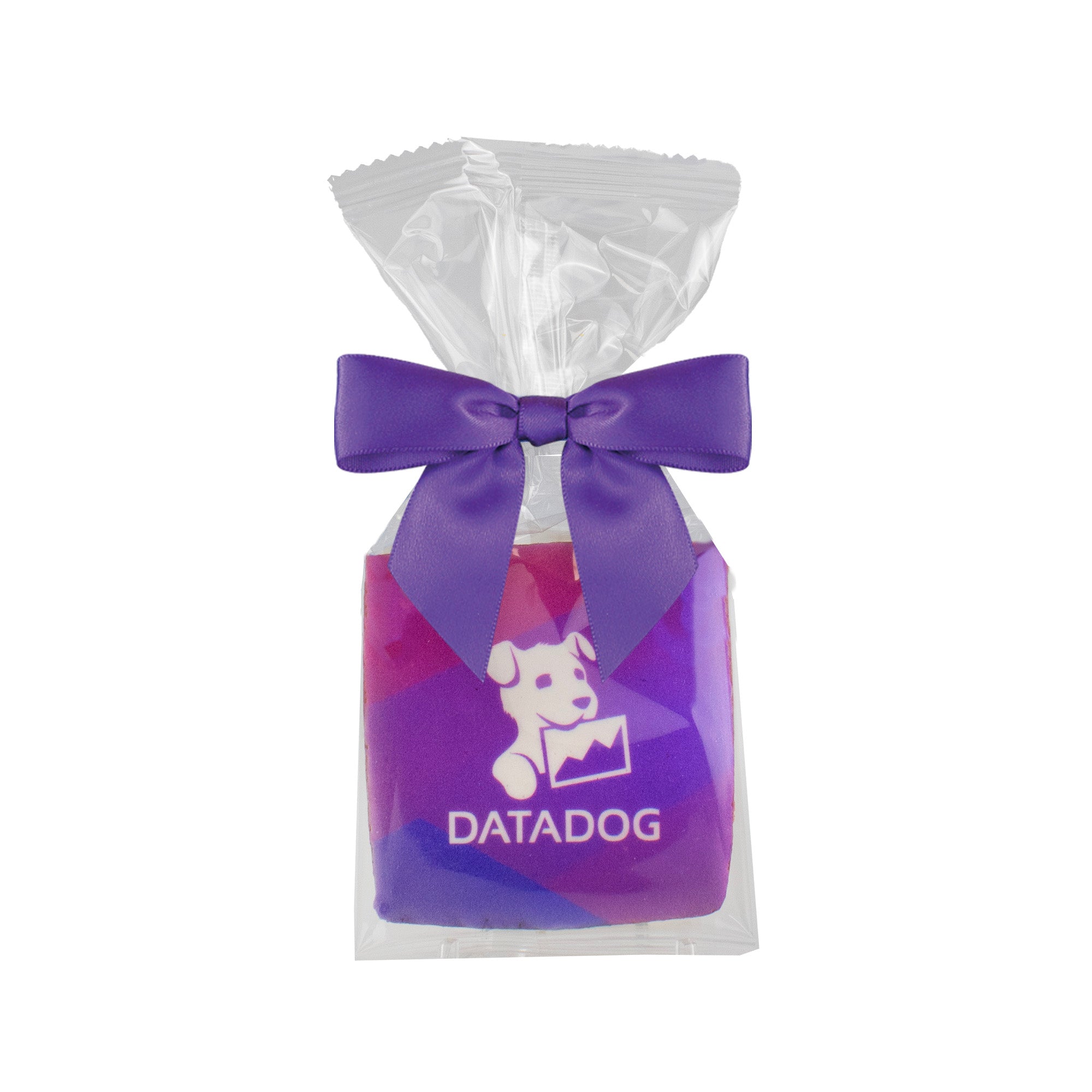 Iced Shortbread Cookie in Bow Bag