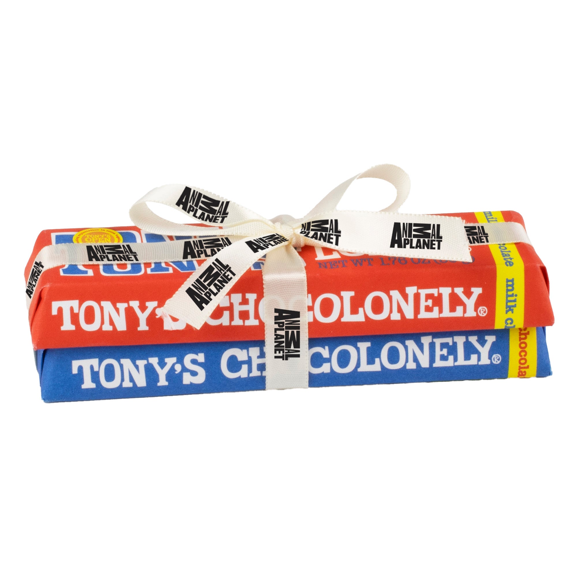 Tony's Chocolonely® Small Chocolate Bar 2 Pack w/ Custom Ribbon