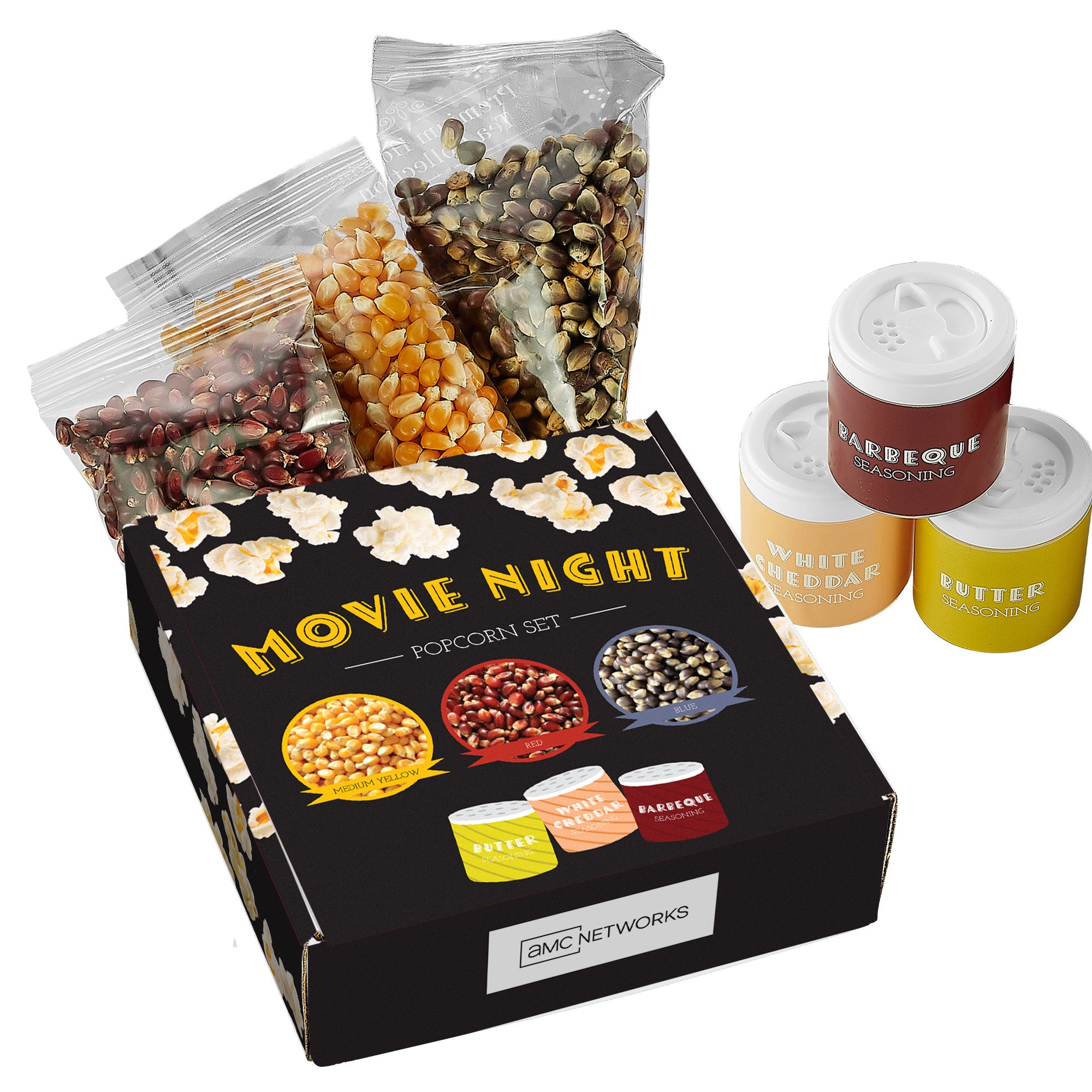 Popcorn Kernel & Seasoning Gift Box