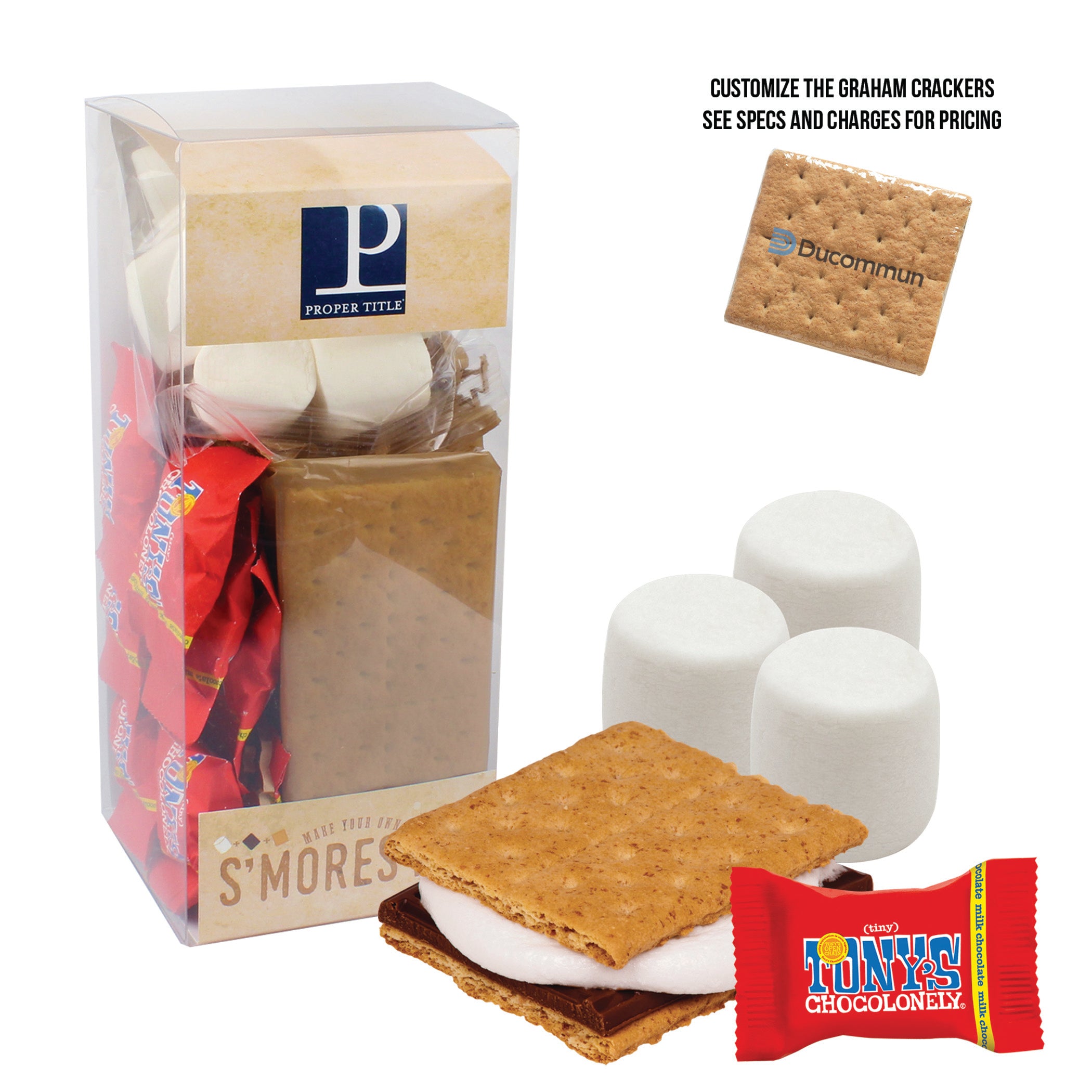 Executive S'mores Kit featuring Tony's Chocolonely®