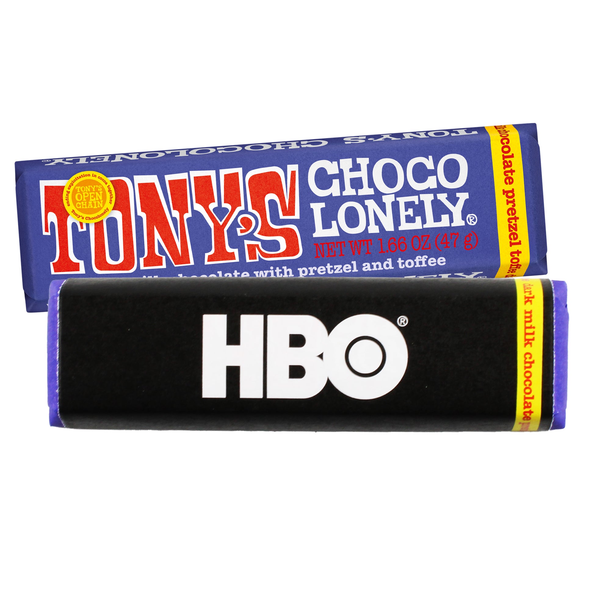 Tony's Chocoloney® Small Chocolate Bar Dark Milk Chocolate Pretzel Toffee