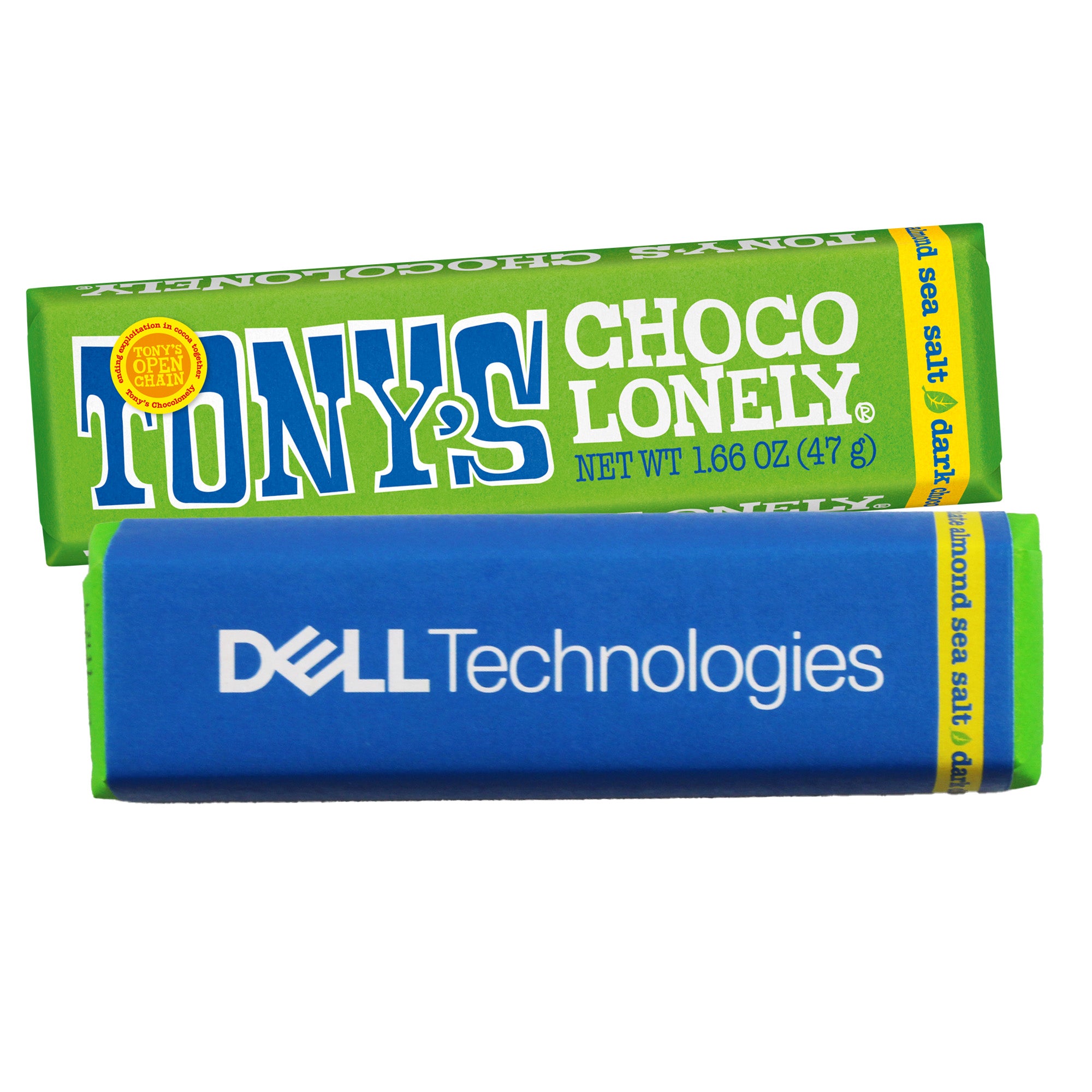 Tony's Chocoloney® Small Chocolate Bar Dark Chocolate Almond Sea Salt