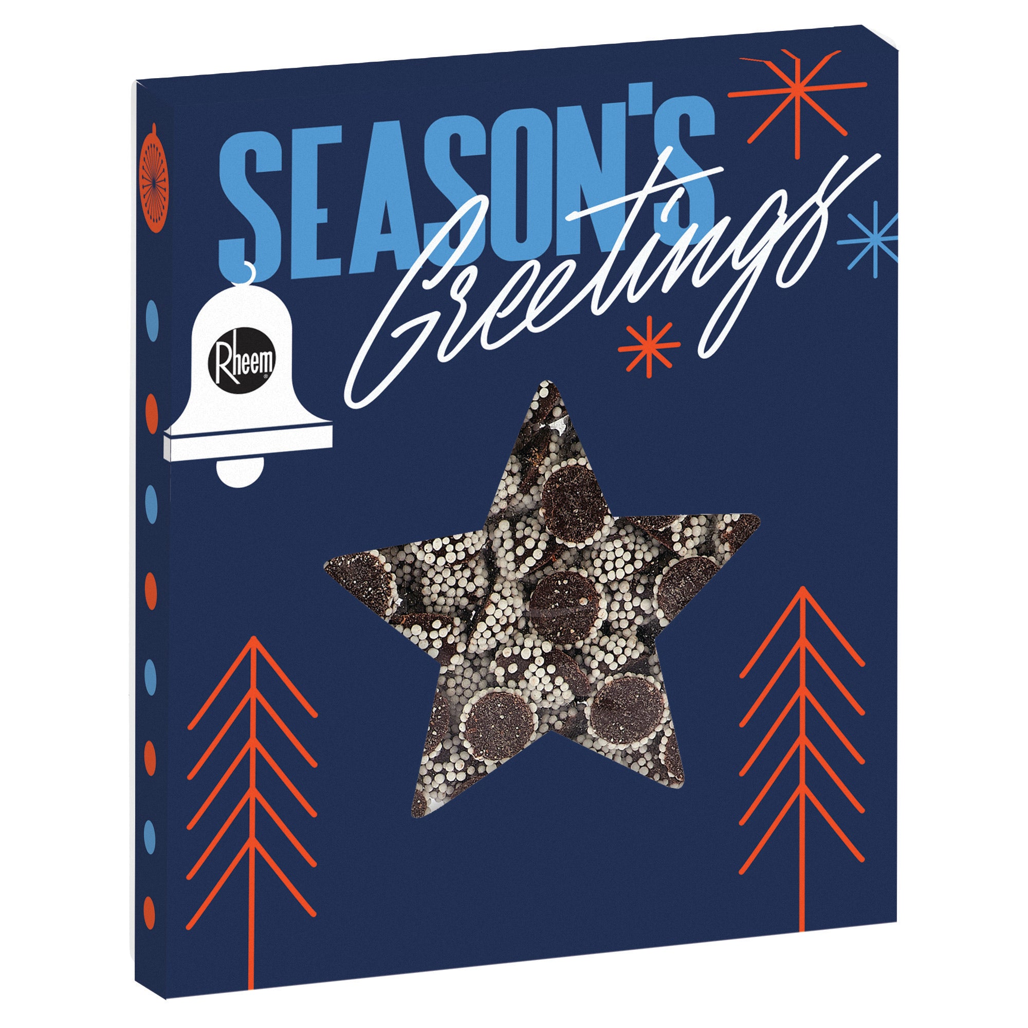 Window Box with Holiday Confections Star / Sno-Caps®