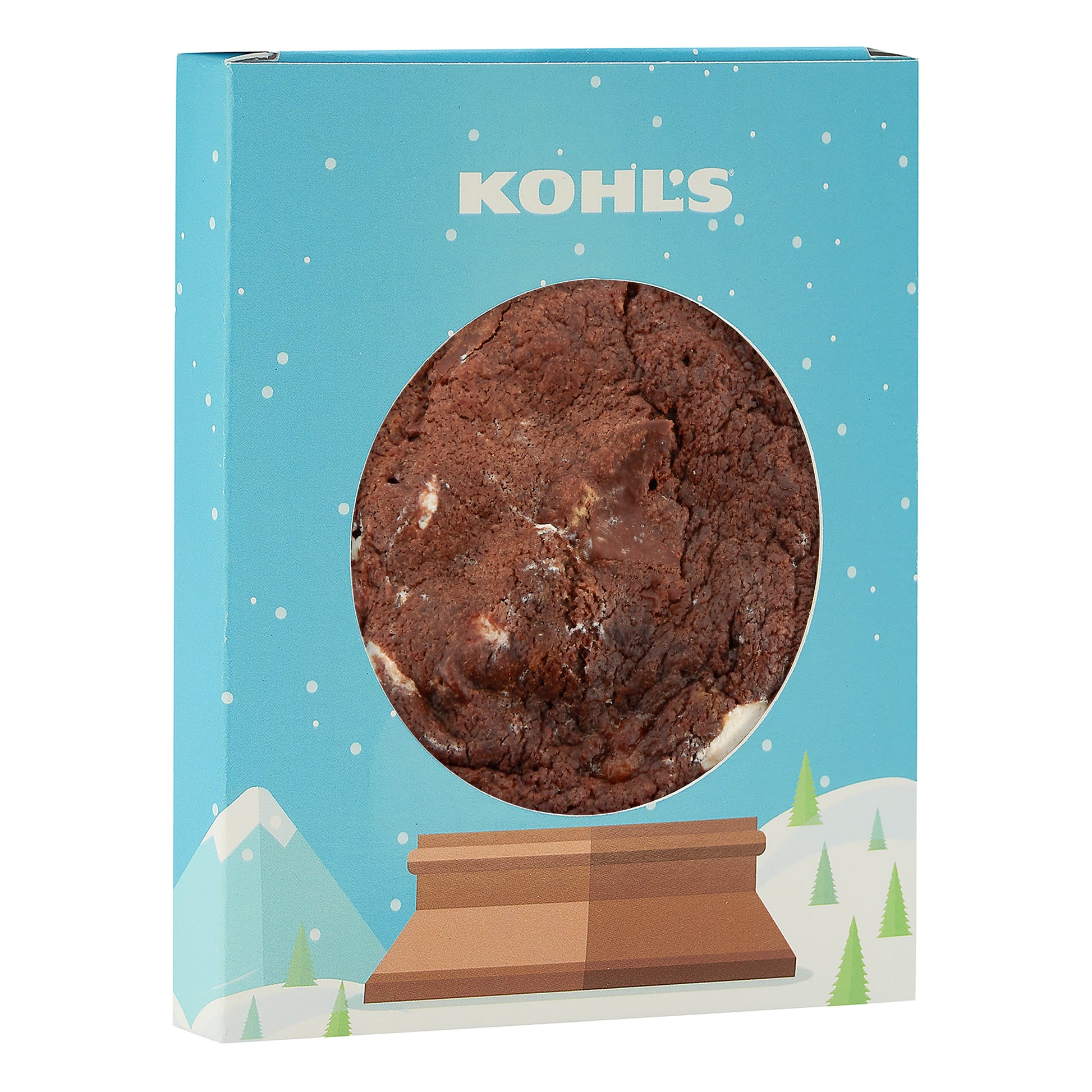 Holiday Window Box with Gourmet Cookie Round / S'mores