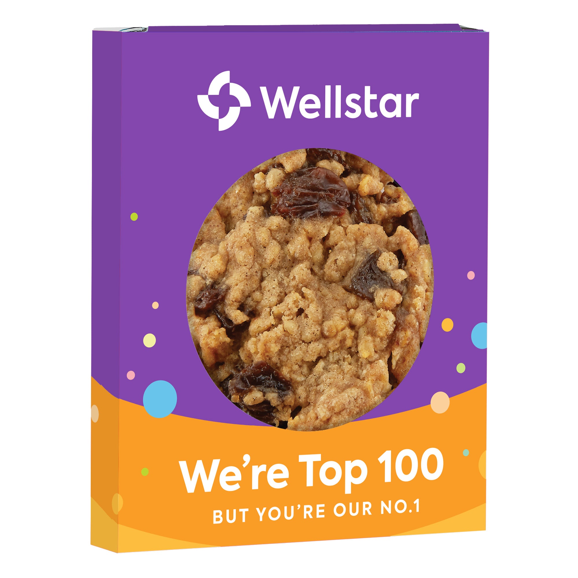 Window Box with Gourmet Cookie Oatmeal Raisin