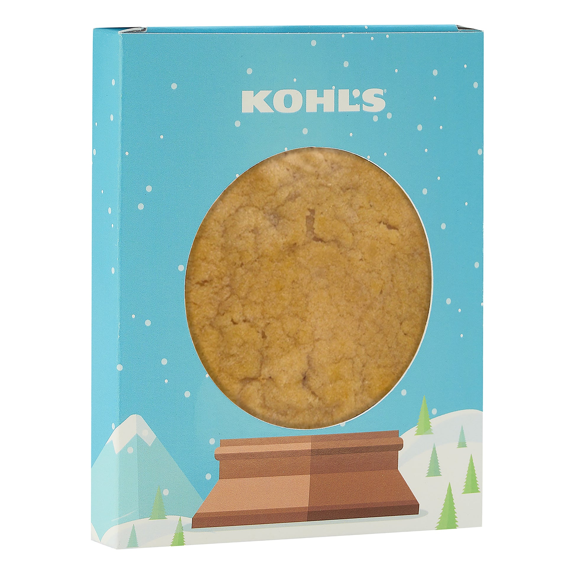 Holiday Window Box with Gourmet Cookie Round / Sugar Cookie