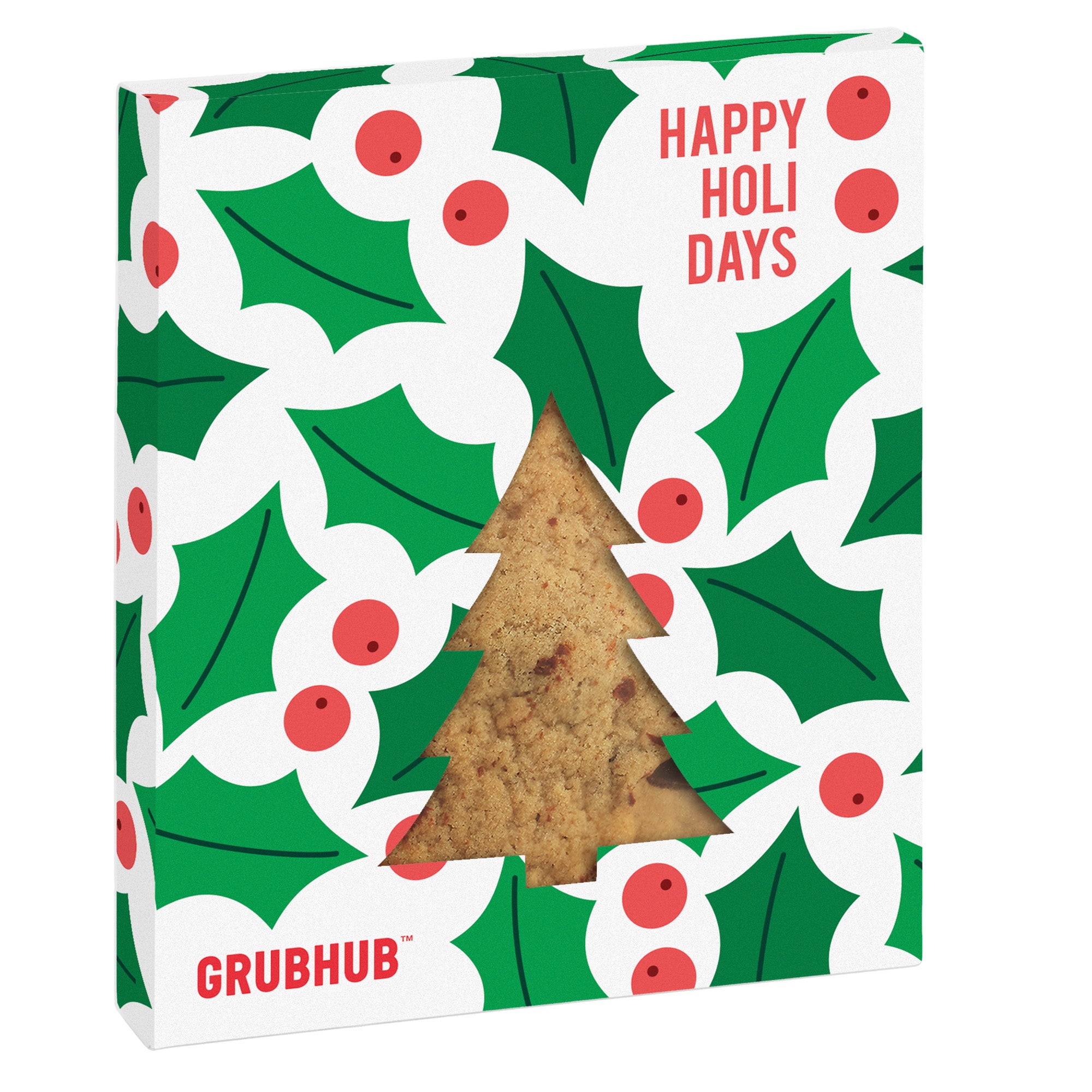 Holiday Window Box with Gourmet Cookie Tree / Gluten Free Chocolate Chip