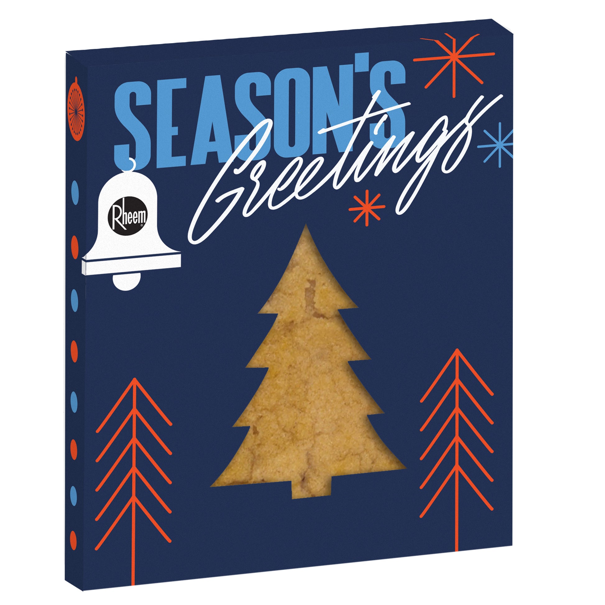 Holiday Window Box with Gourmet Cookie Tree / Sugar Cookie