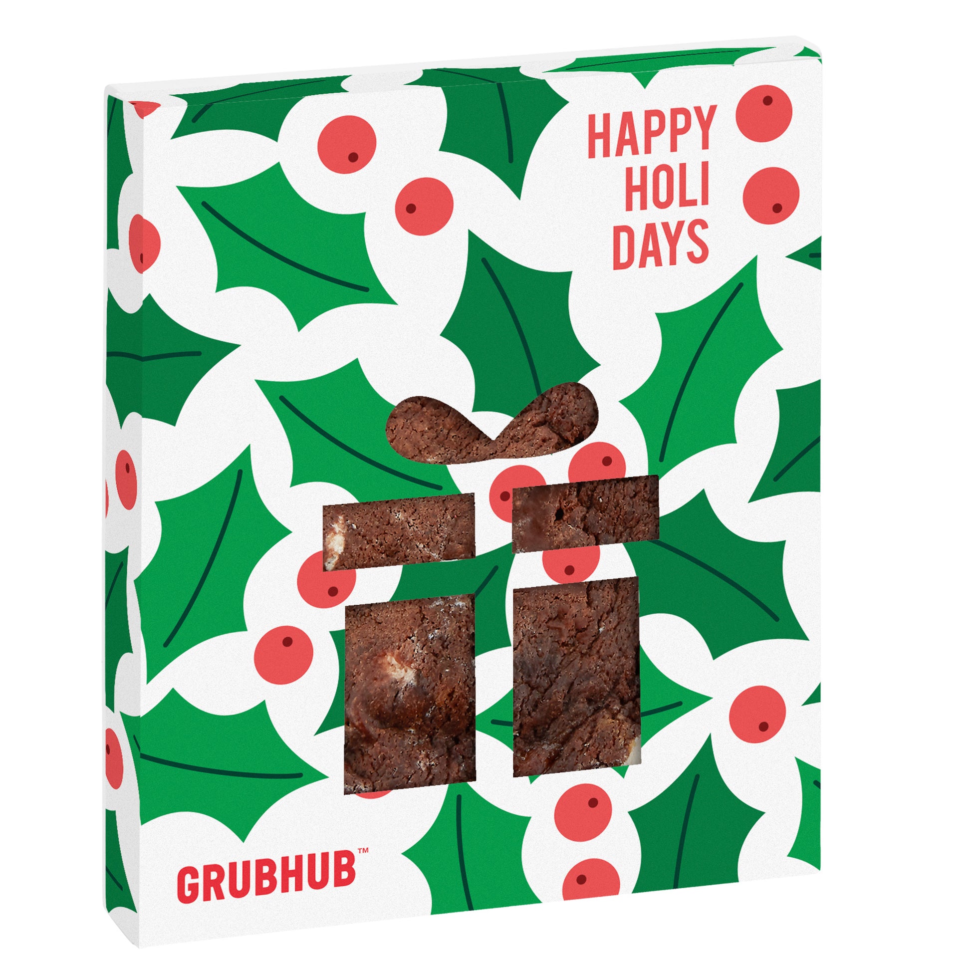 Holiday Window Box with Gourmet Cookie Gift / S'mores