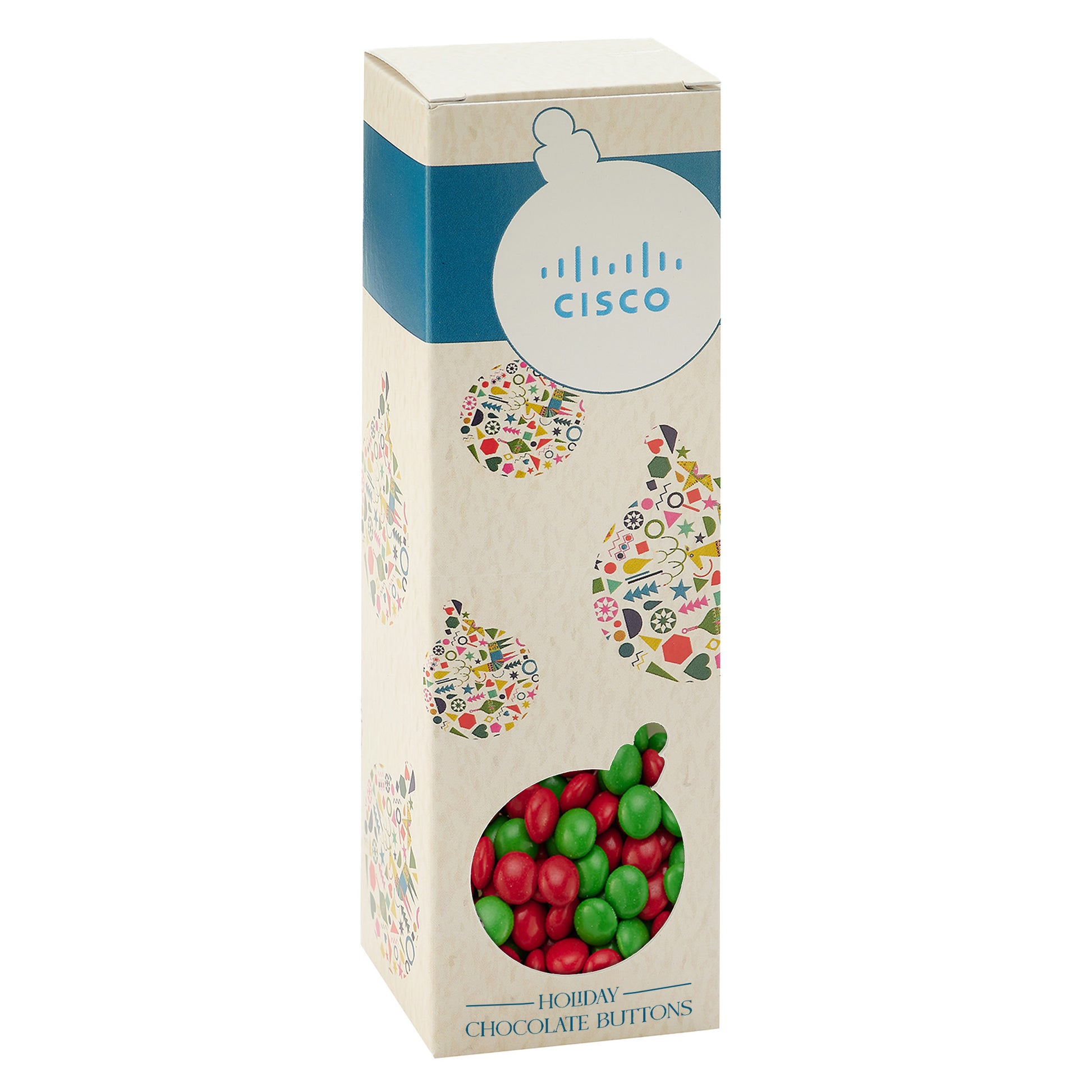 Holiday Candy Box with Ornament Die Cut Window