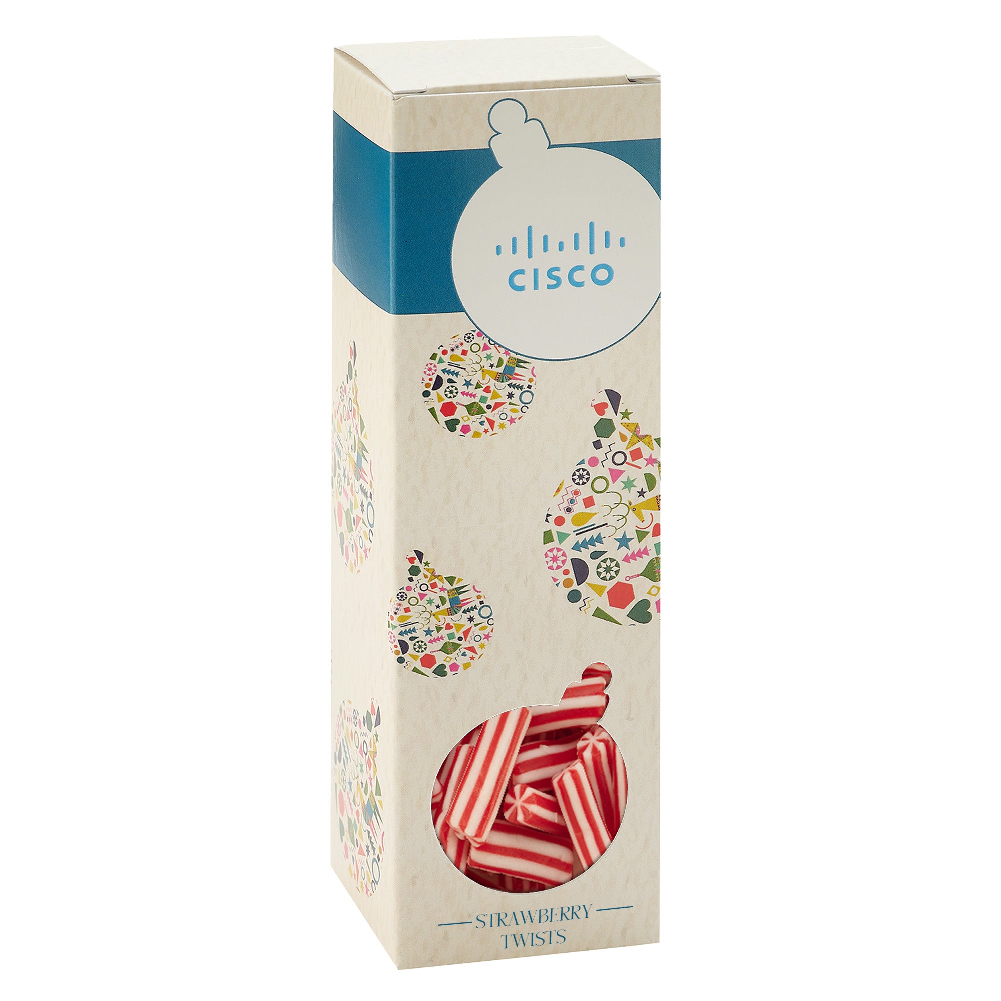 Holiday Candy Box with Ornament Die Cut Window