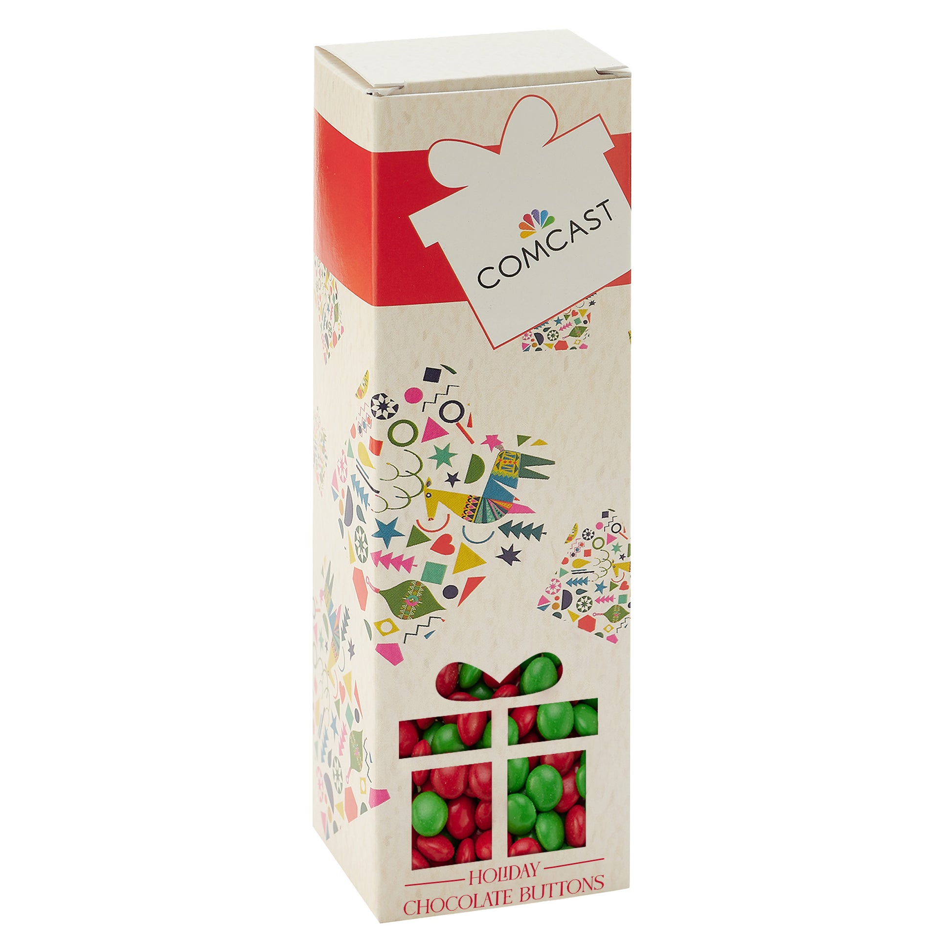 Holiday Candy Box with Gift Box Die Cut Window